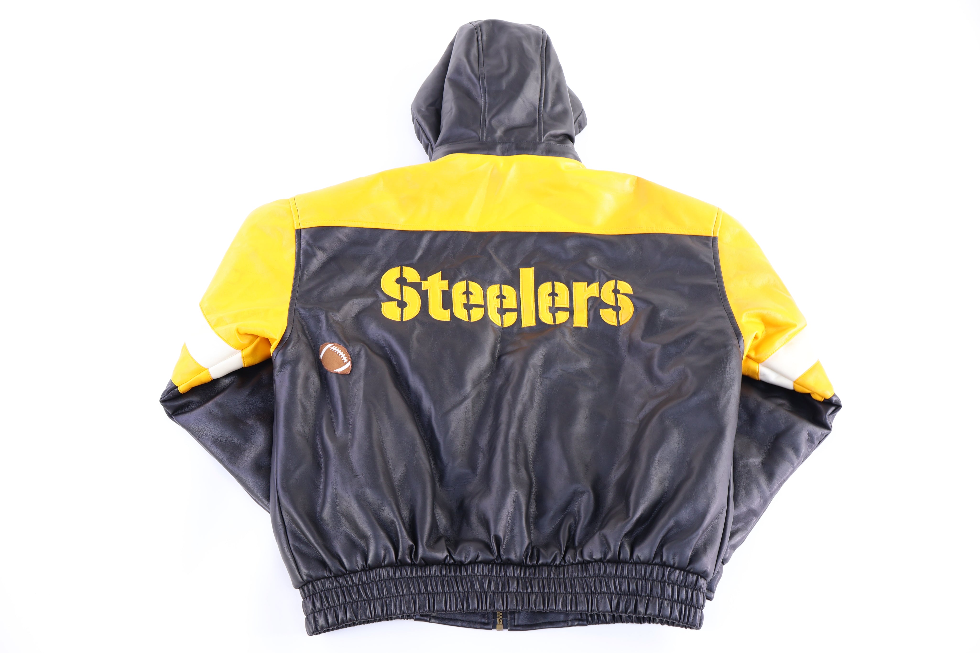 Vintage Gameday Pittsburgh Steelers Football Full Zip Jacket