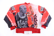 80's Michael Jordan Chicago Bulls Bomber Jacket