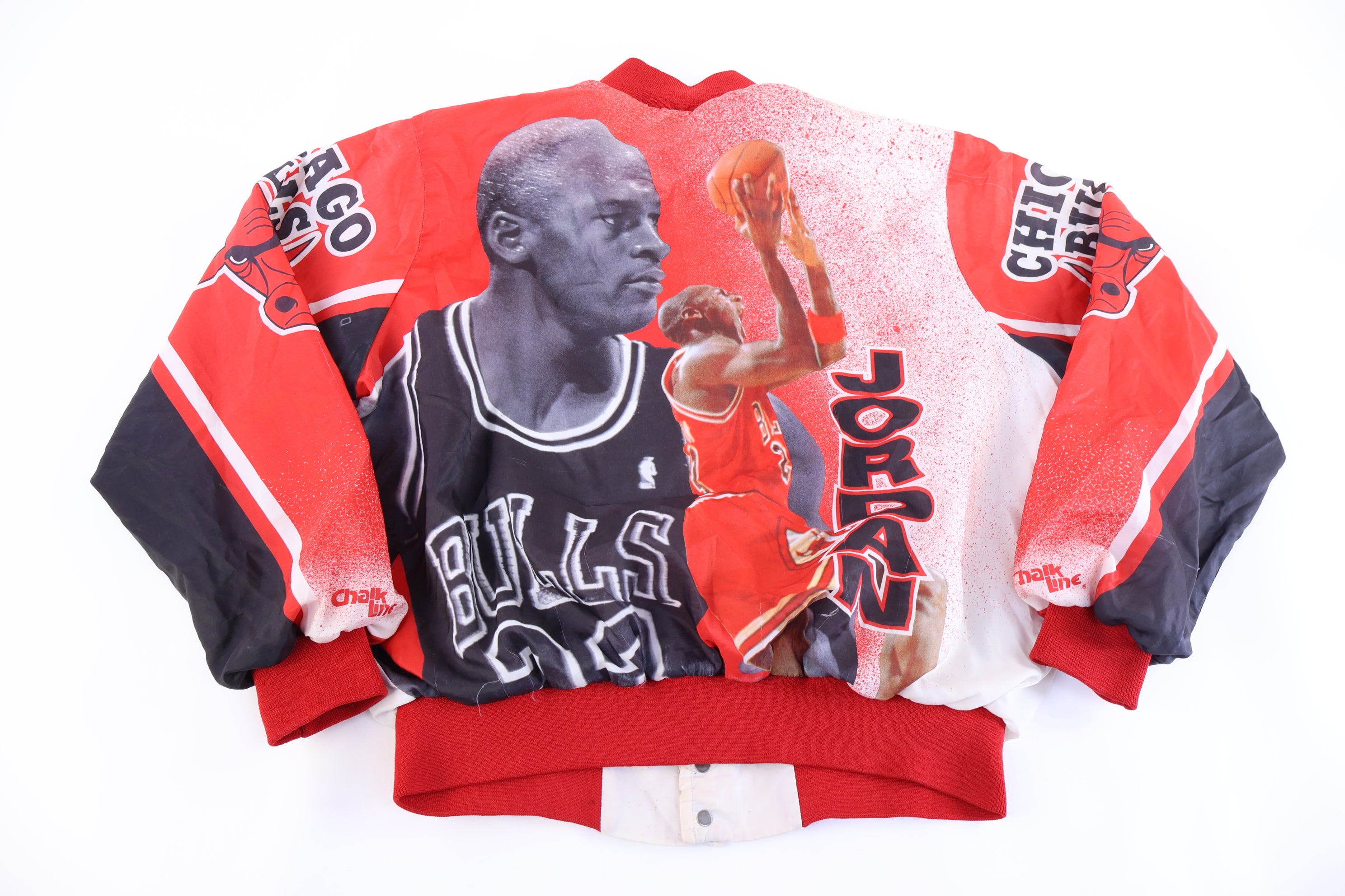 80's Michael Jordan Chicago Bulls Bomber Jacket