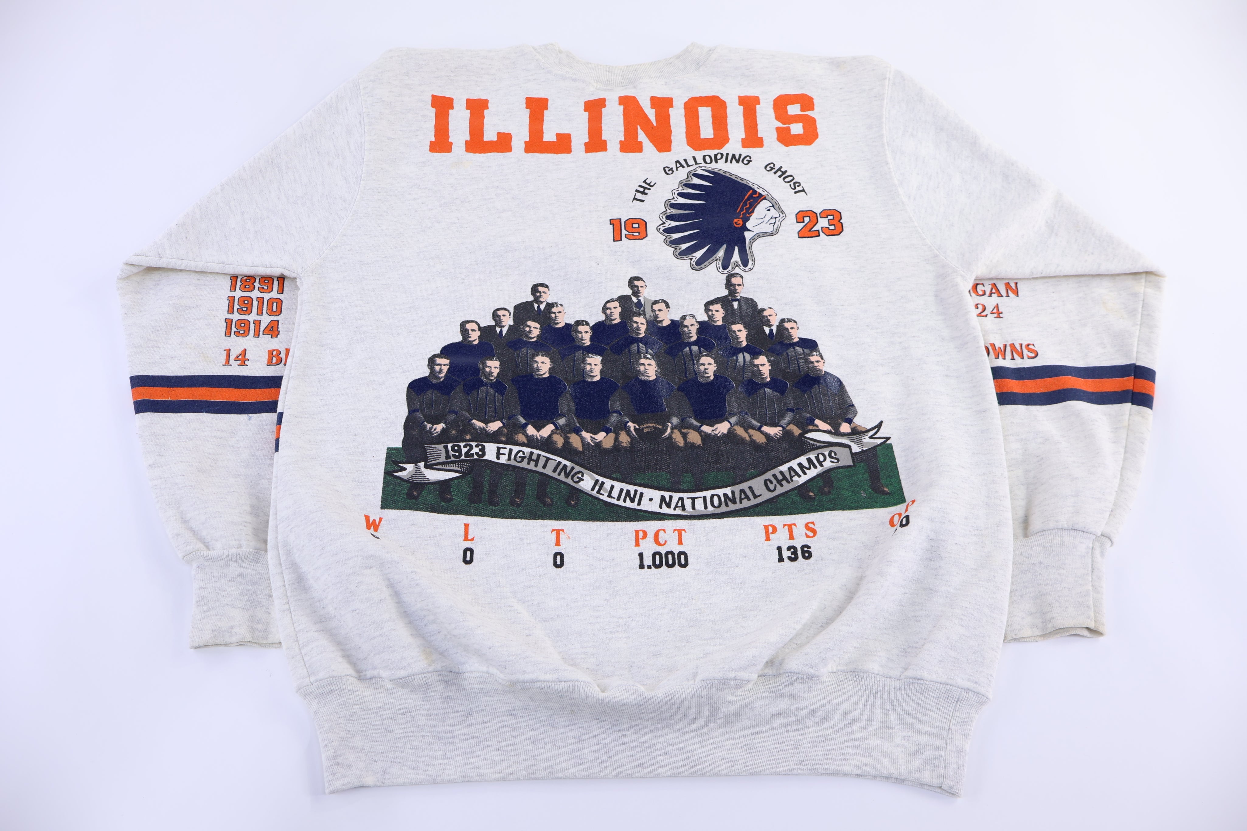 90's University of Illinois Fighting Illini Sweatshirt