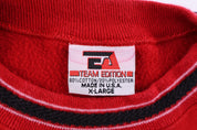 90's Texas Tech Red Raiders Embroidered Sweatshirt
