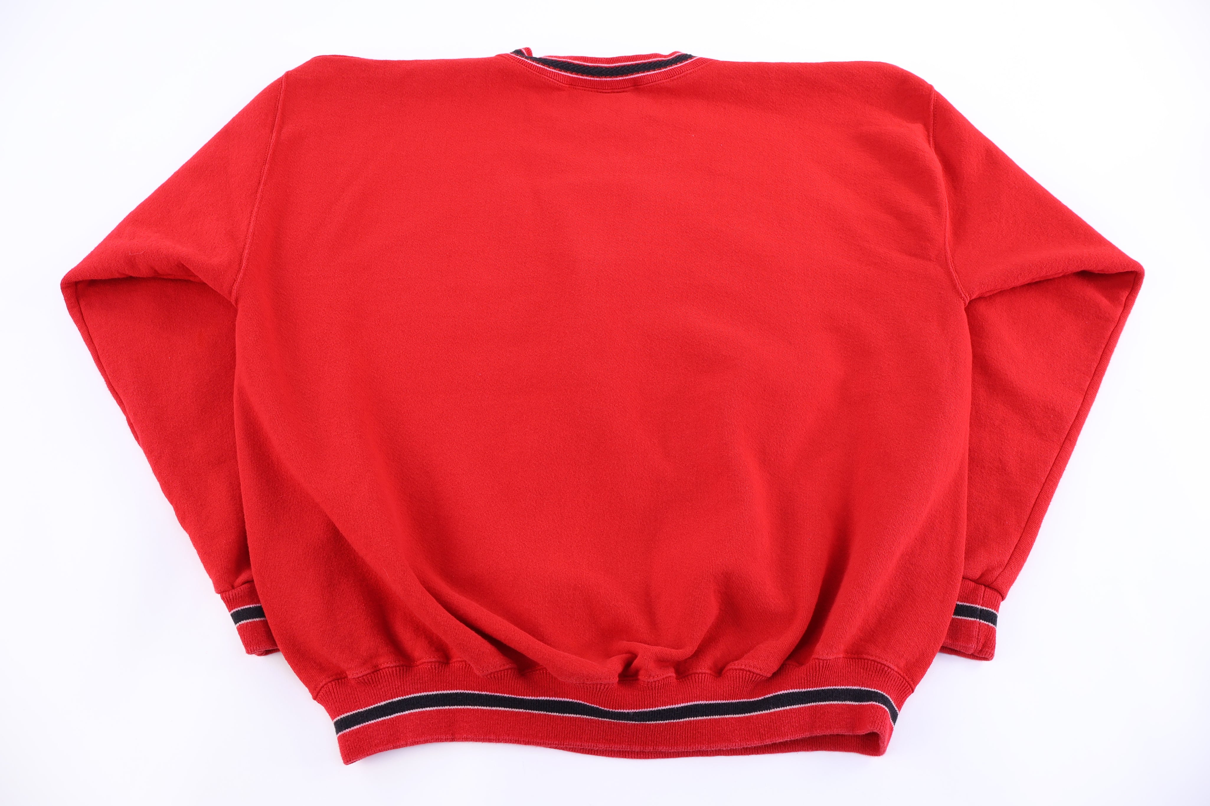 90's Texas Tech Red Raiders Embroidered Sweatshirt