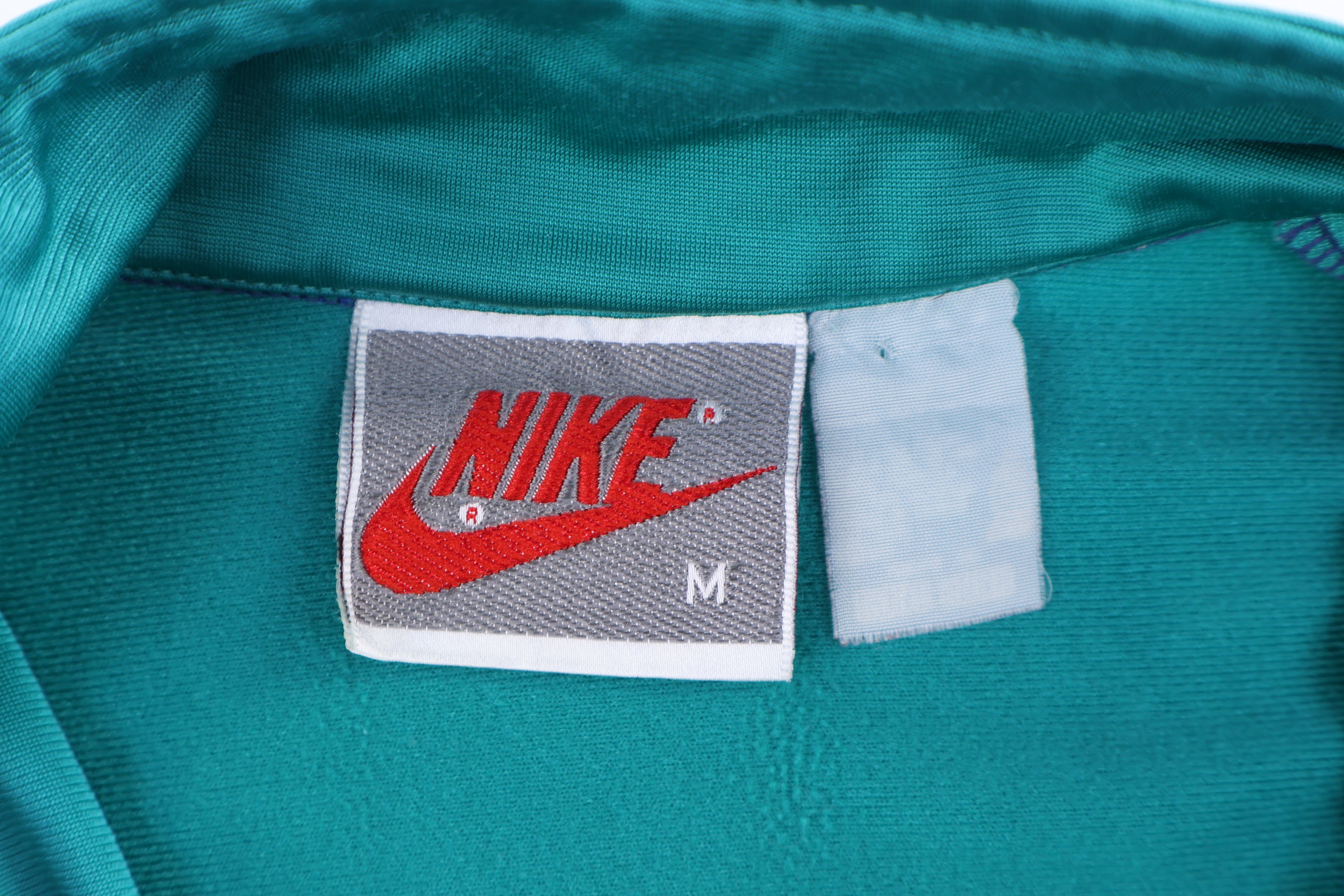 90's Nike Embroidered Logo Multicolor Full Zip Jacket