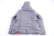Women's The North Face Embroidered Logo Full Zip Puffer Jacket