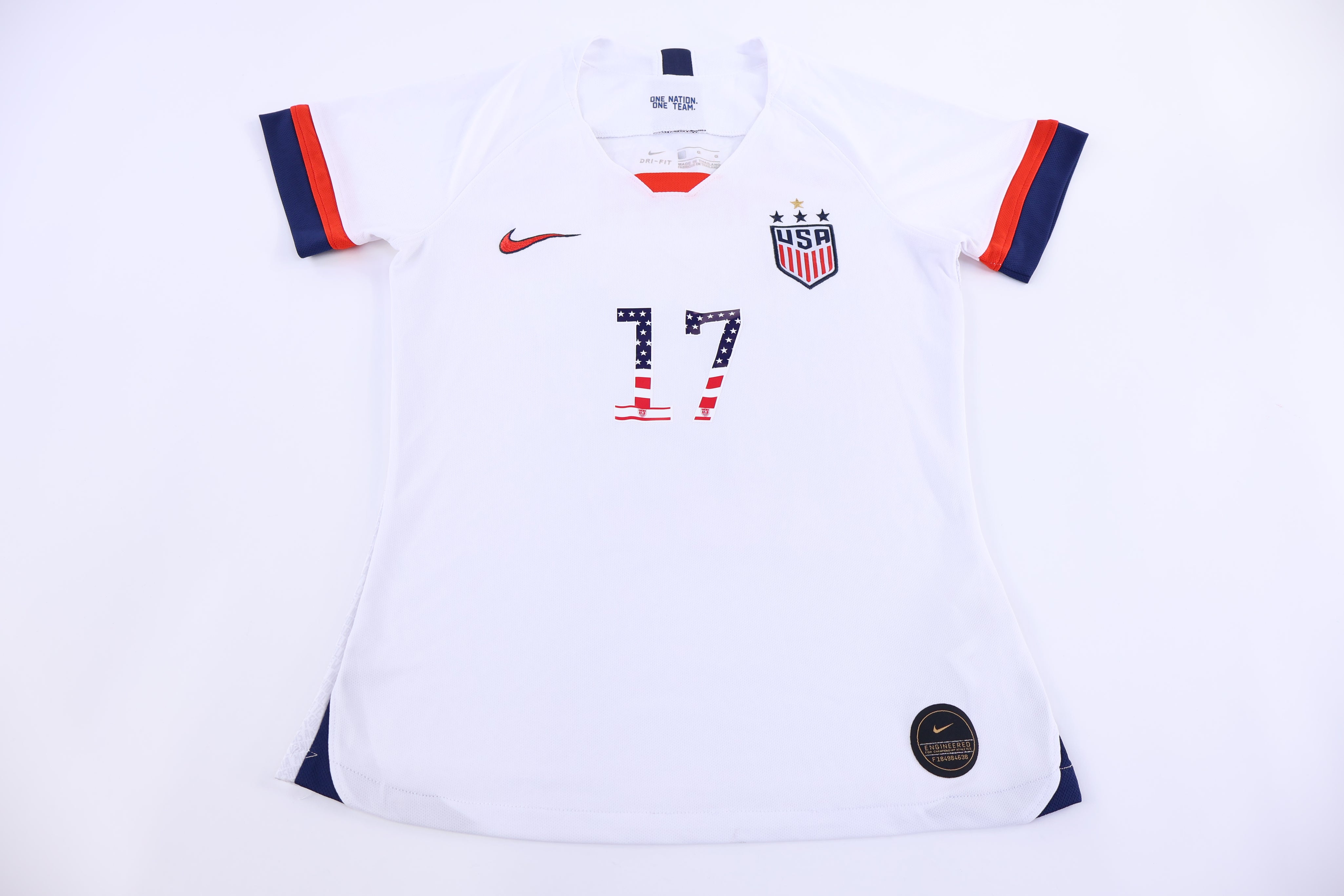 Women's 2017 Tobin Heath United States Soccer Jersey