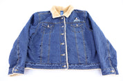 Women's Disney Mickey Mouse Fur Lined Denim Jacket