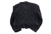 Women's 90's Contempo Black Leather Suede Jacket