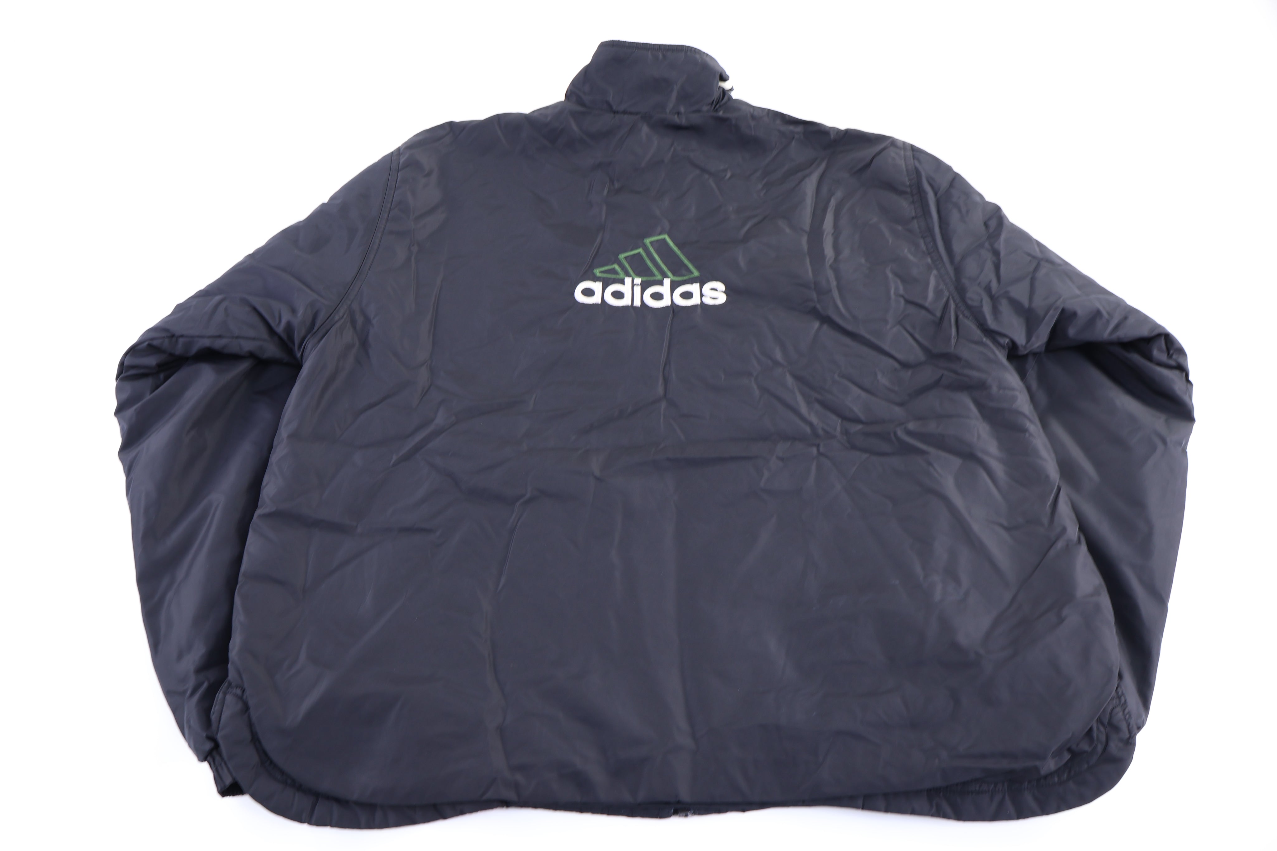 90's Adidas Embroidered Logo Full Zip Jacket