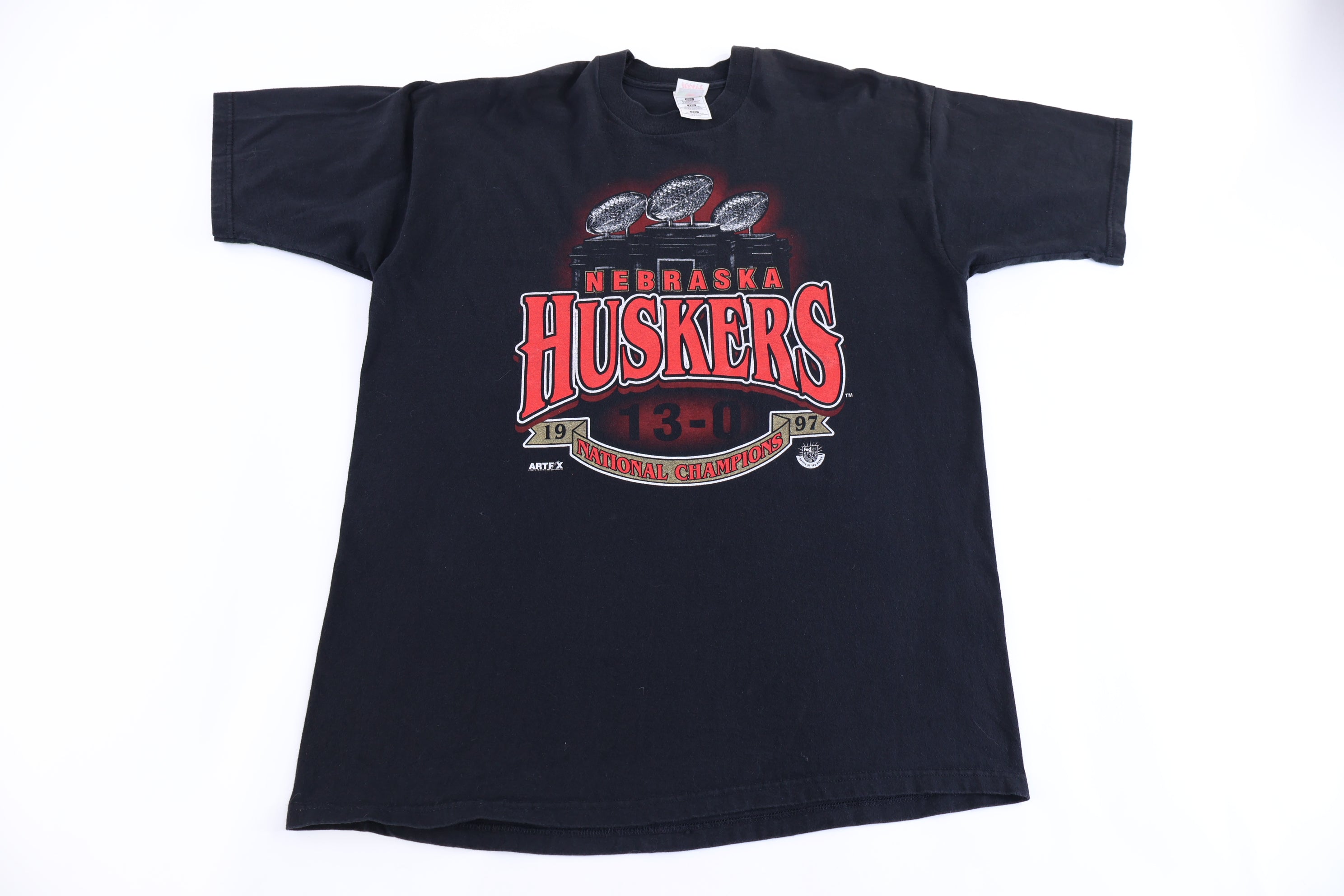 1997 University of Nebraska Huskers National Champs T-shirt