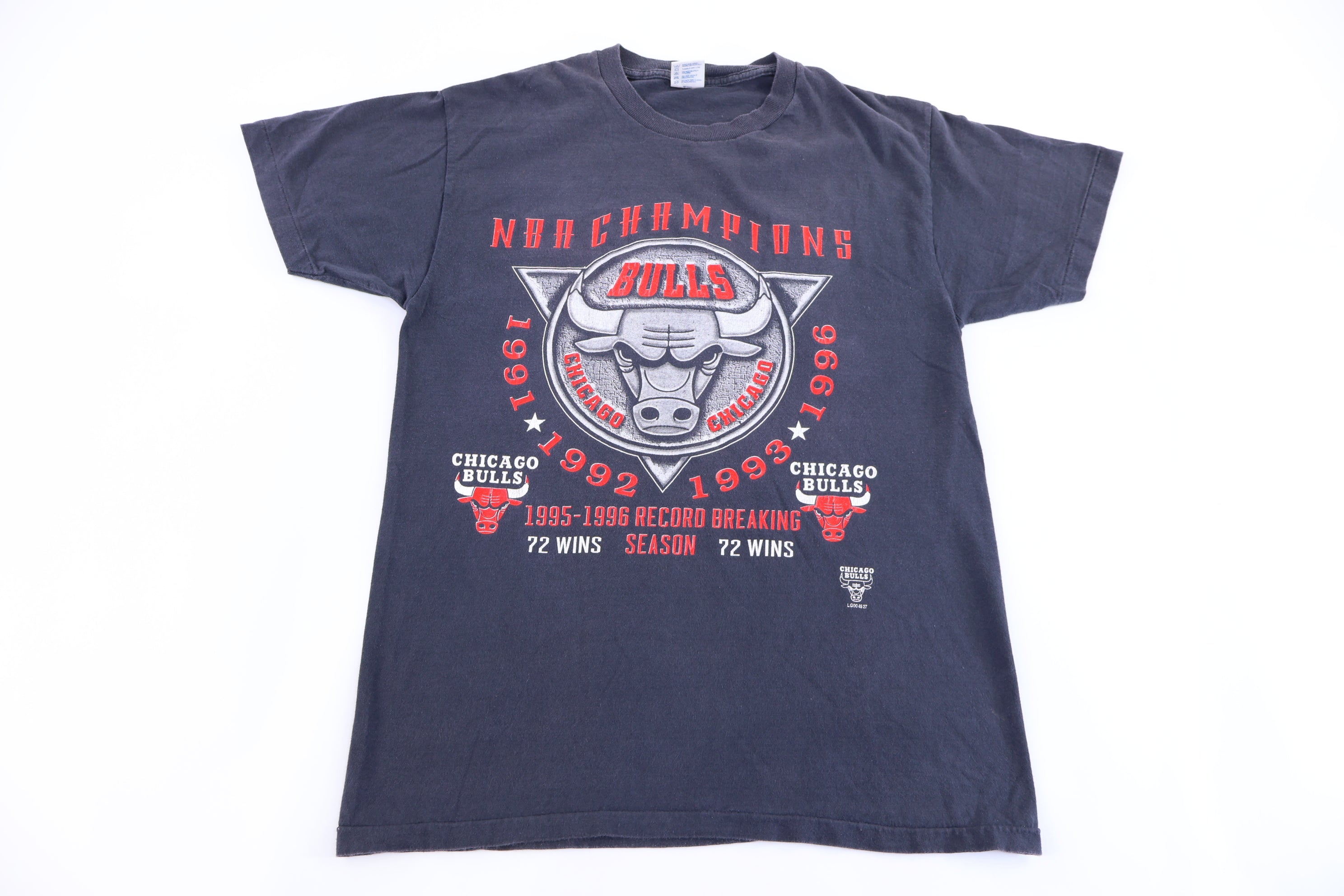 1996 Chicago Bulls Basketball NBA Champions T-shirt