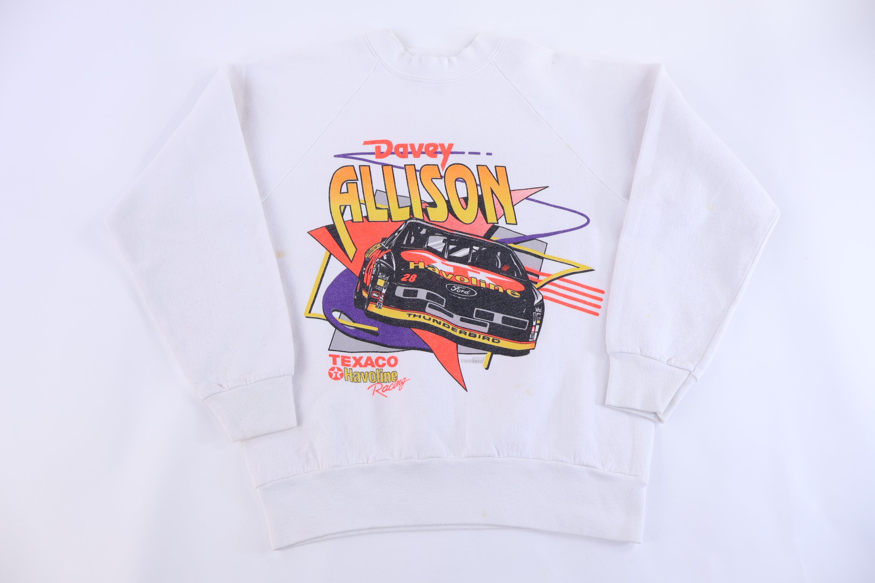 90's Davey Allison Thunderbird Racing Sweatshirt