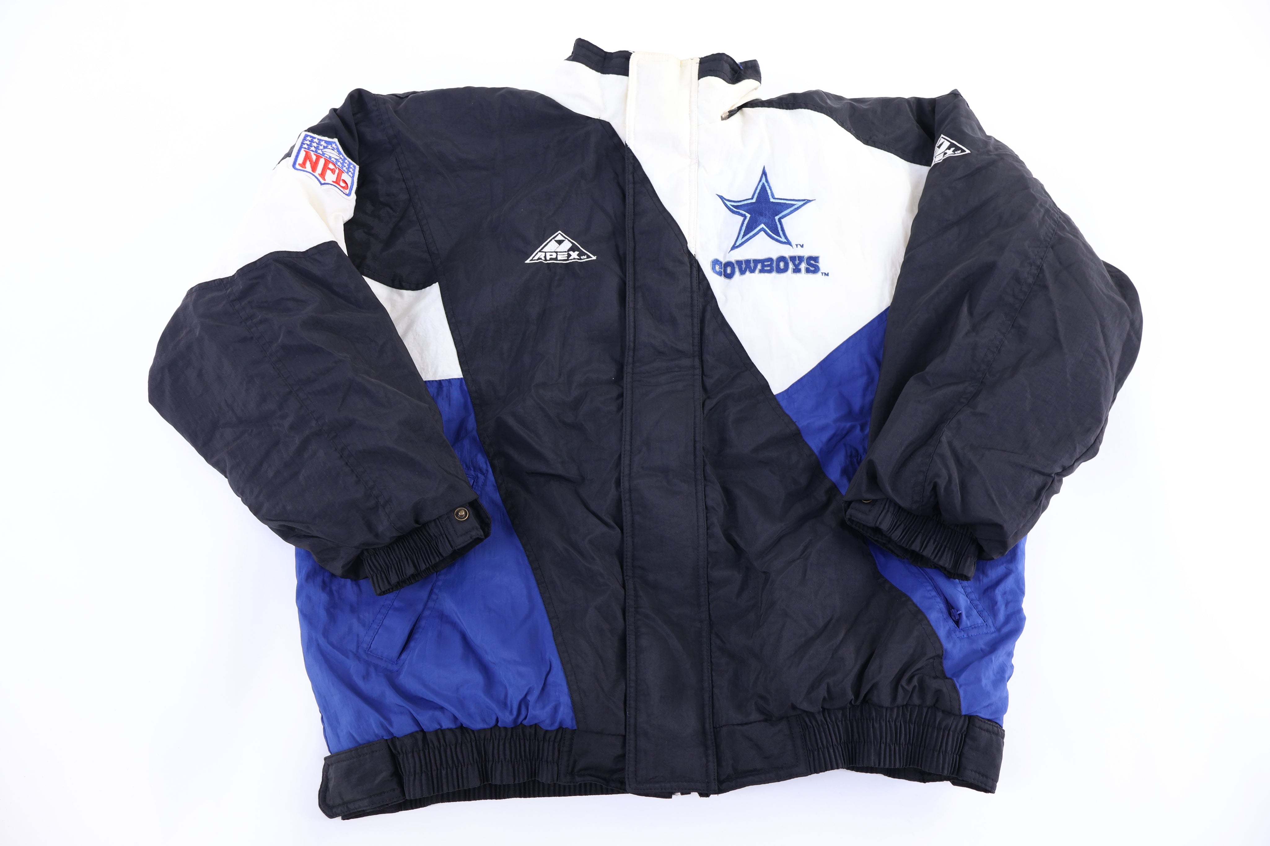 90's Apex Dallas Cowboys Football Full Zip Jacket