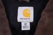 Carhartt Logo Patch Tan & Brown Santa Fe Jacket