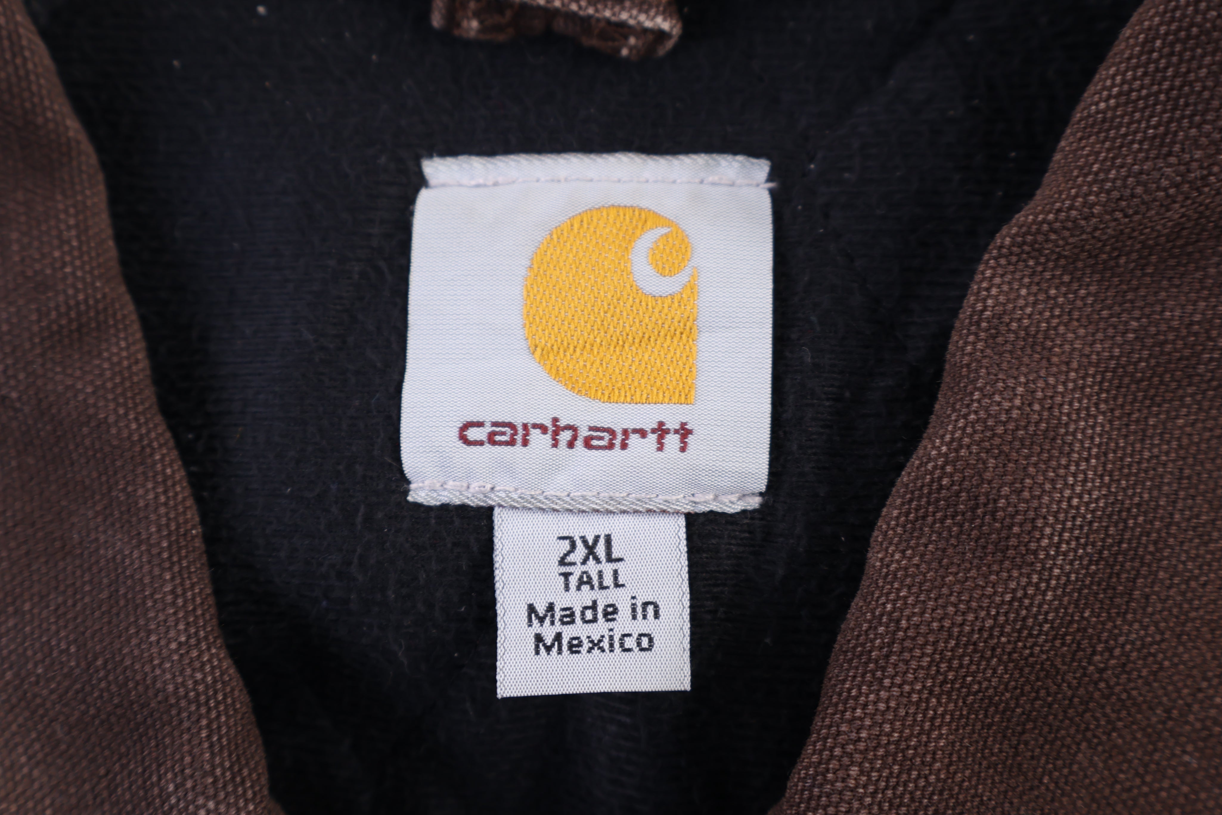 Carhartt Logo Patch Tan & Brown Santa Fe Jacket