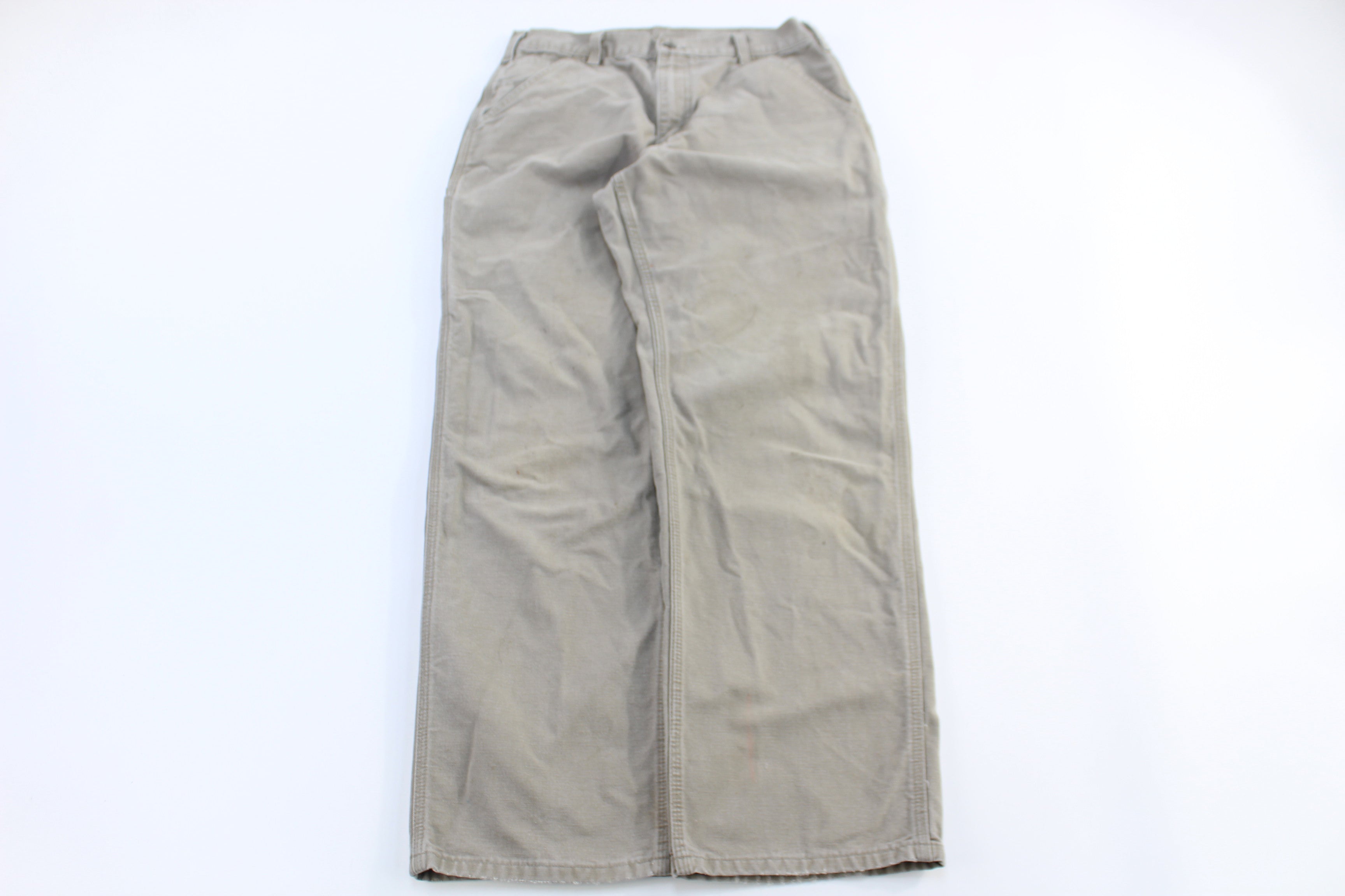 Carhartt Logo Patch Tan Pants