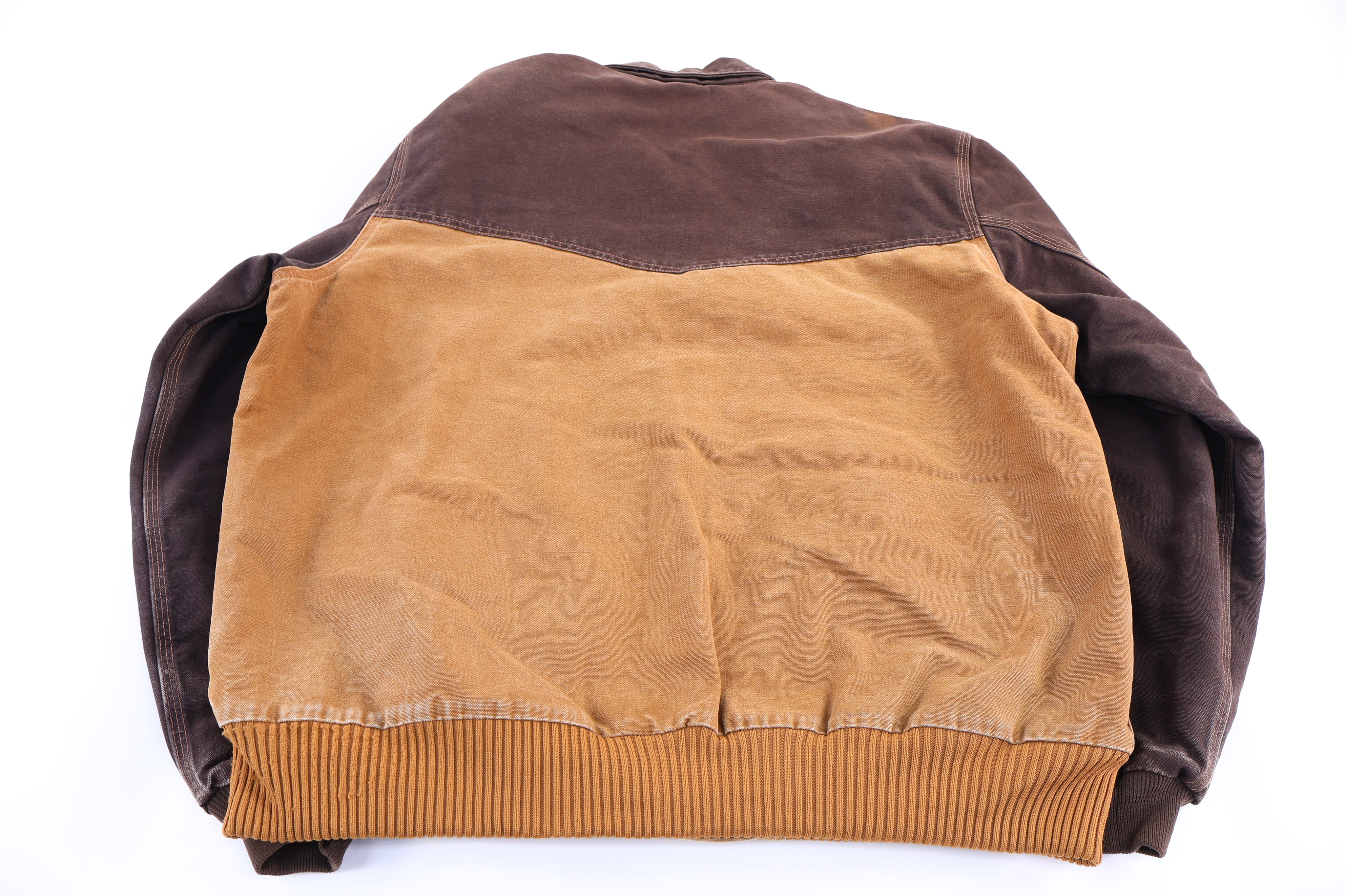 Carhartt Logo Patch Tan & Brown Santa Fe Jacket