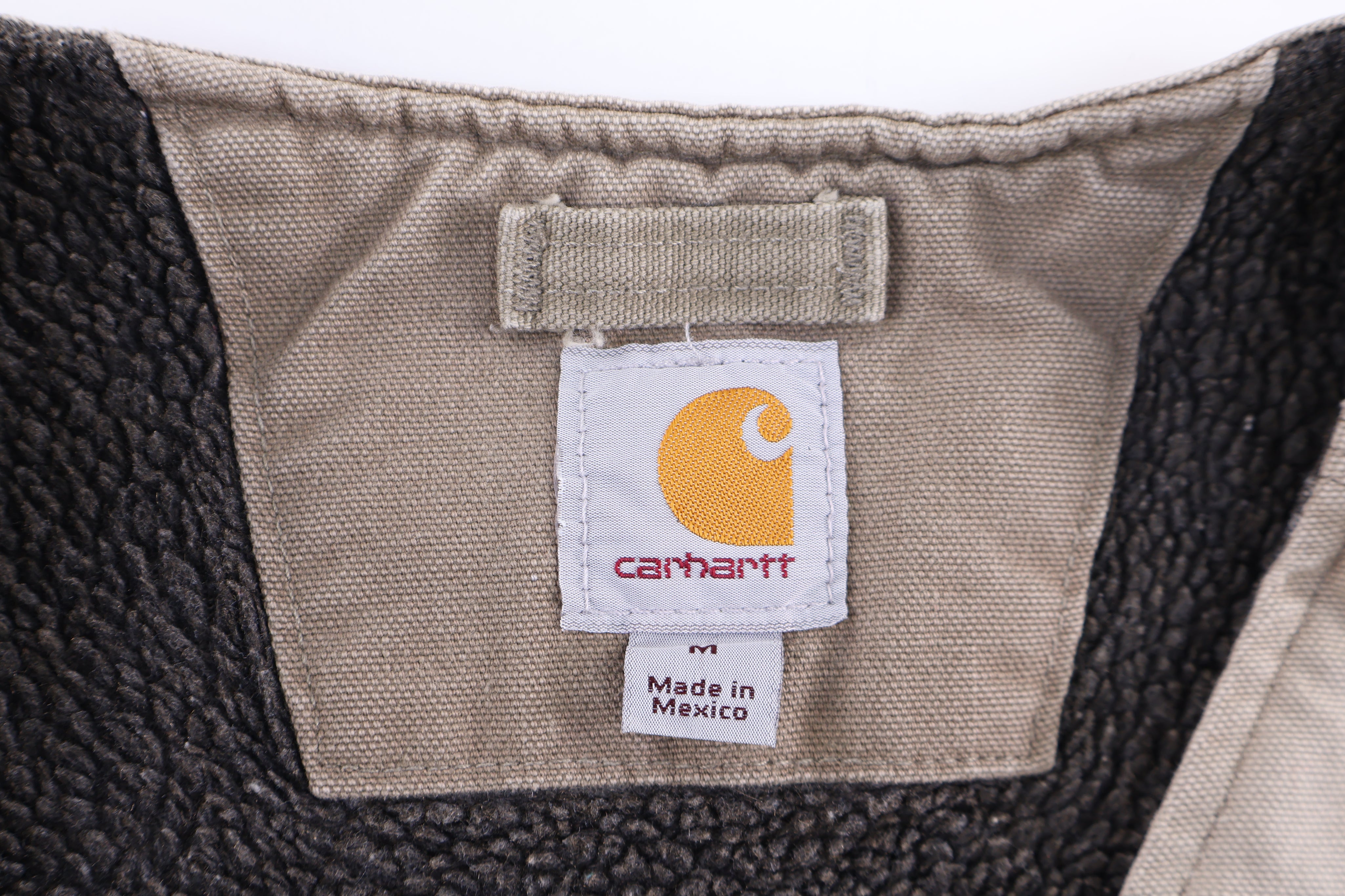 Carhartt Logo Patch Tan Full Zip Vest