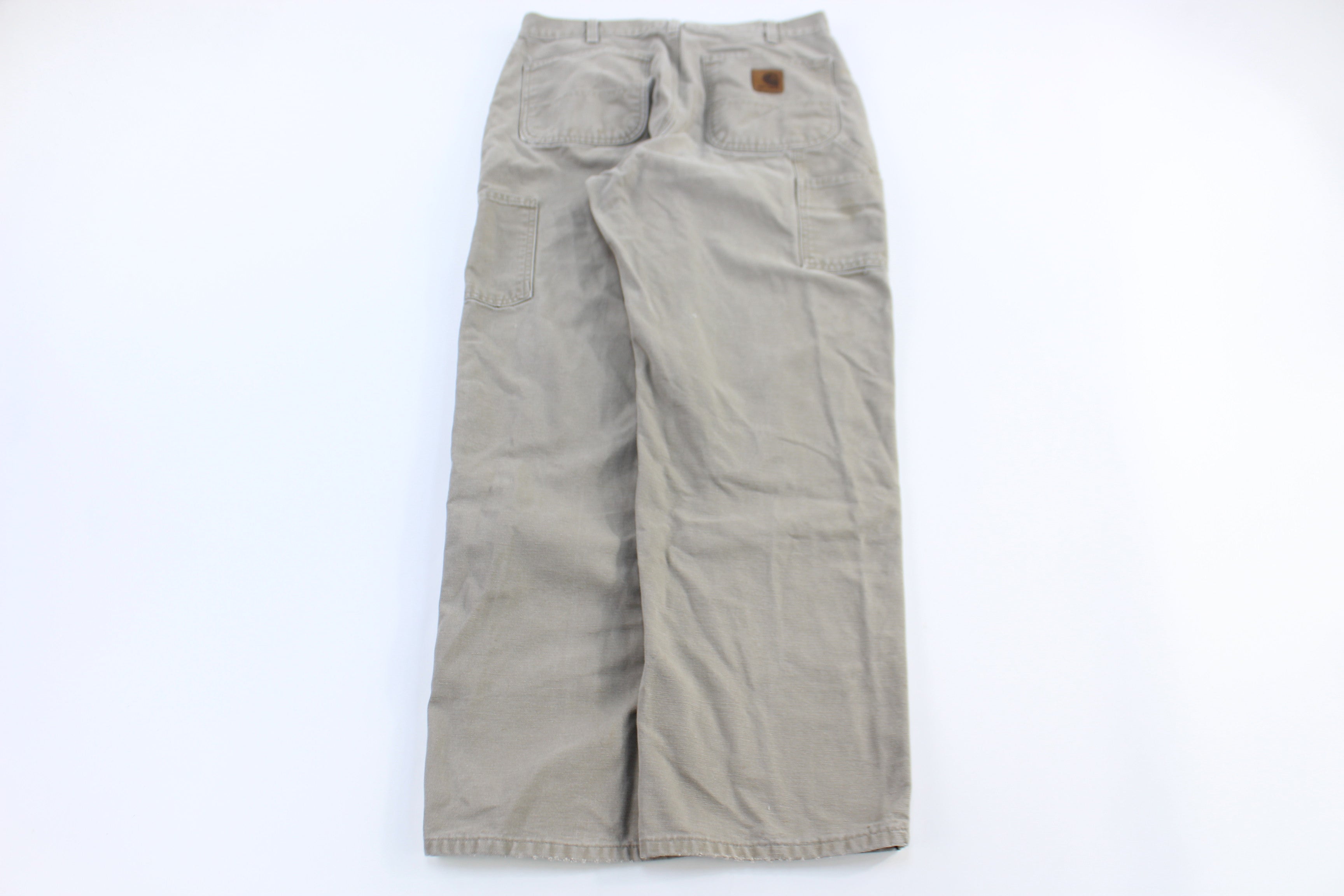 Carhartt Logo Patch Tan Pants