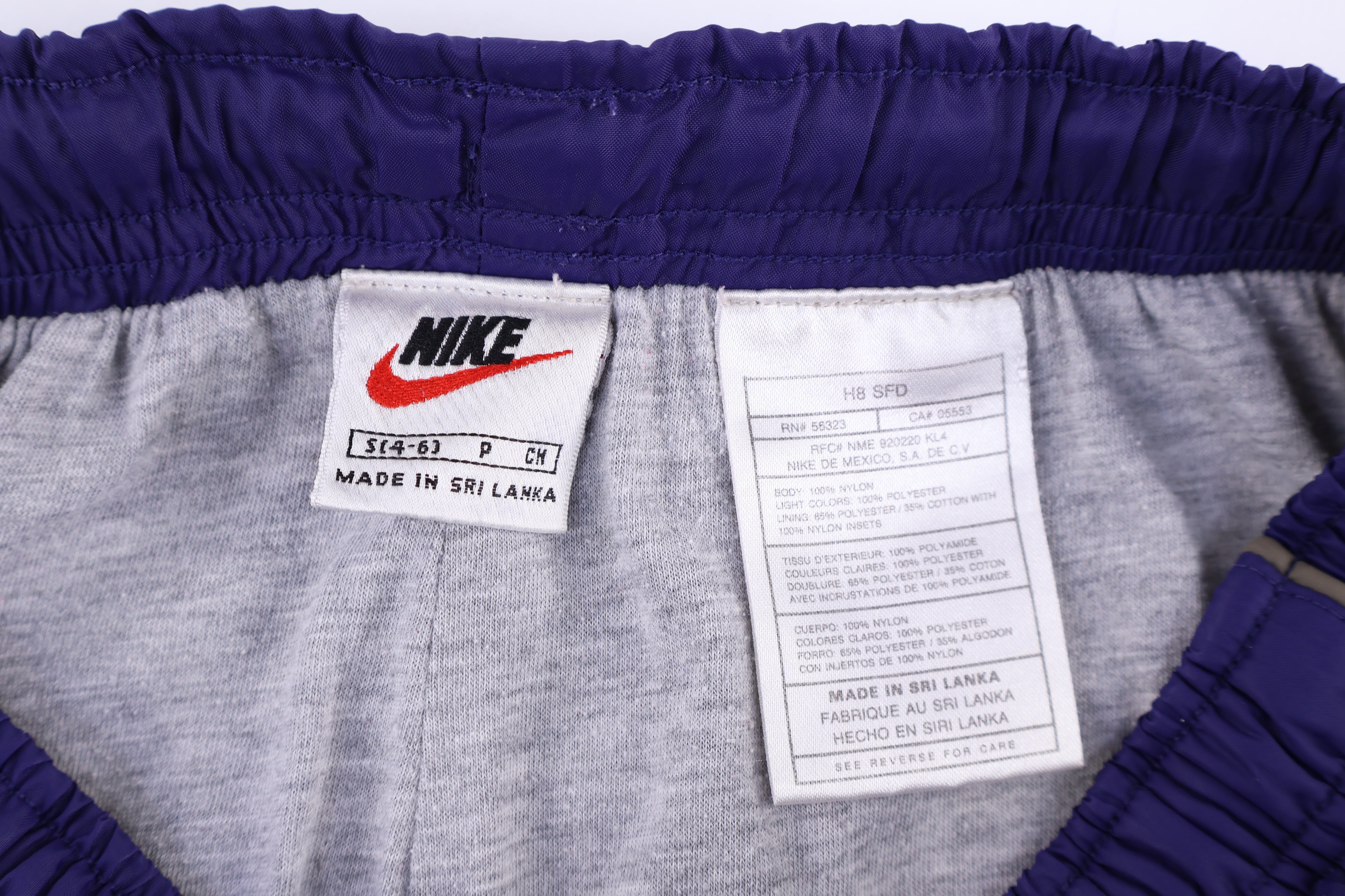 Women's 90's Nike Embroidered Logo Purple Track Pants