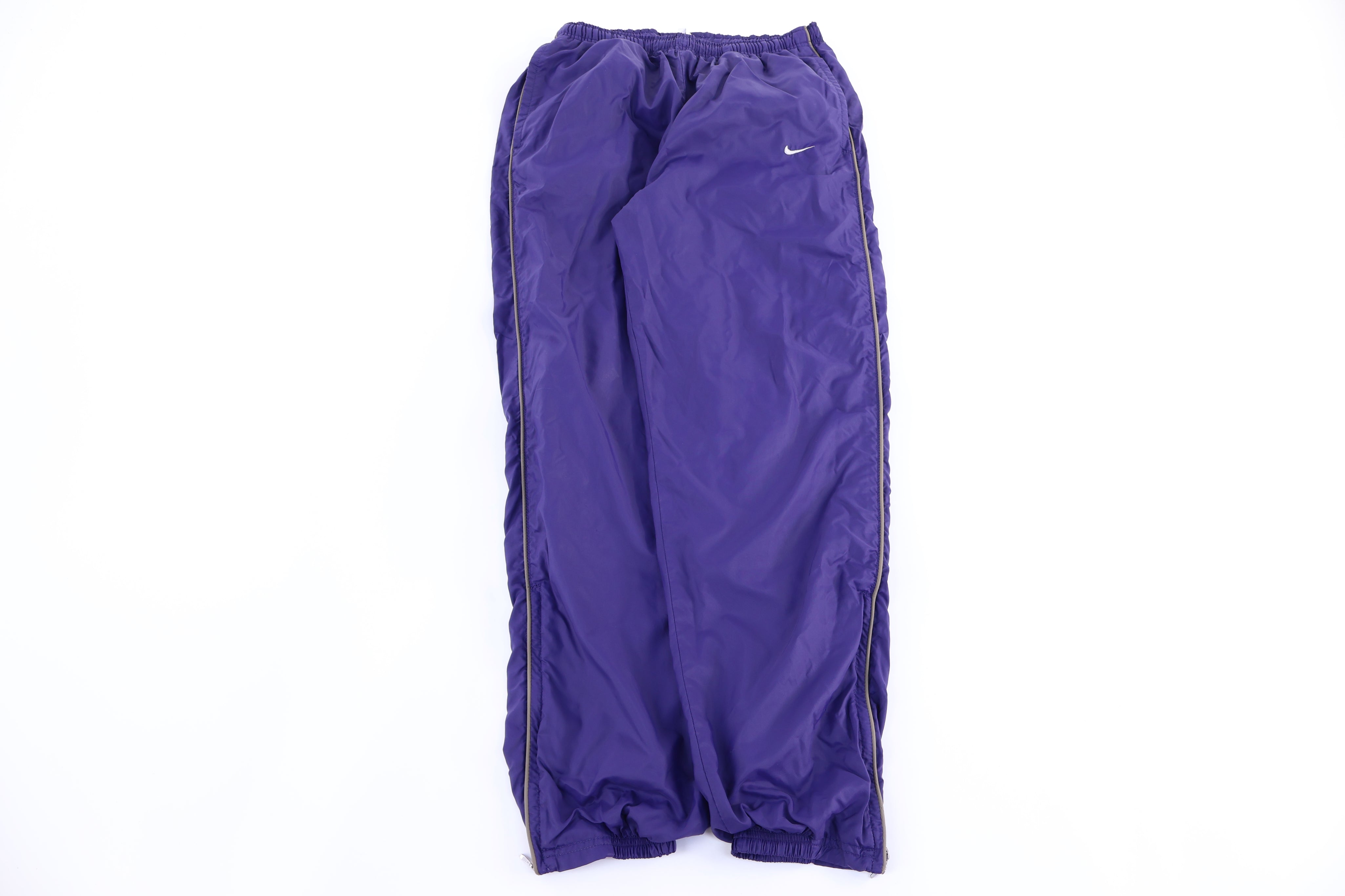 Women's 90's Nike Embroidered Logo Purple Track Pants