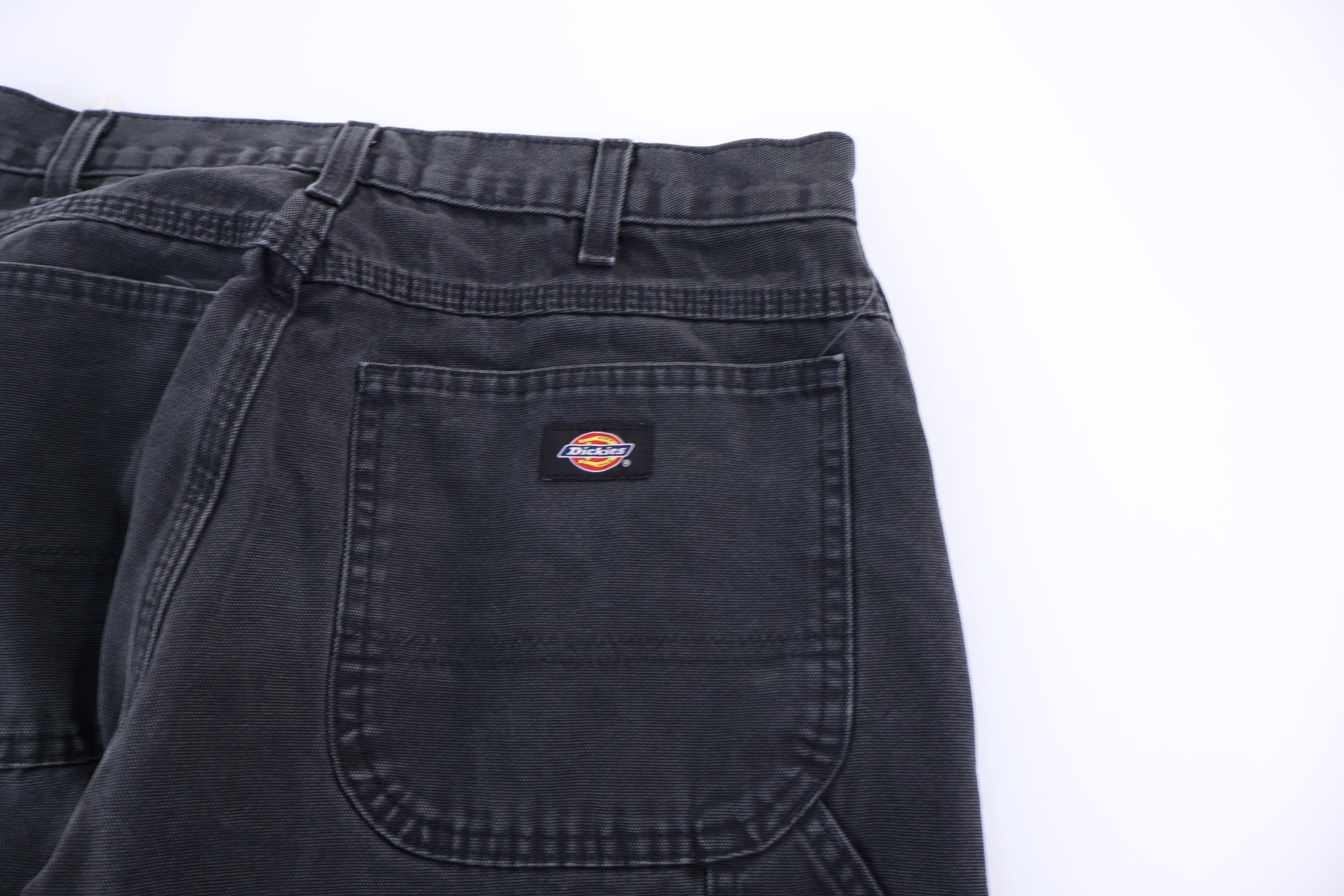 Dickies Logo Patch Black Pants