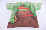 90's Nintendo Donkey Kong Country All Over Graphic T-shirt