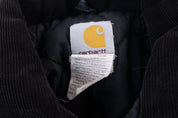 Carhartt Logo Patch Black Full Zip Jacket