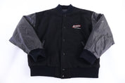 90's Snapple Tea Black Bomber Jacket