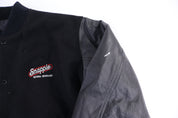 90's Snapple Tea Black Bomber Jacket