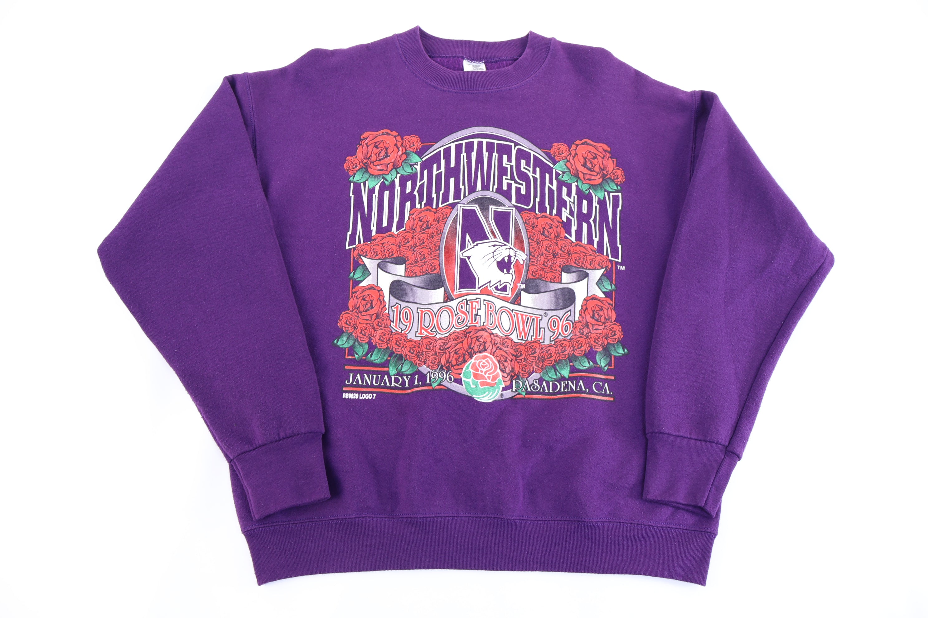 1996 Northwestern Univeristy Rose Bowl Sweatshirt