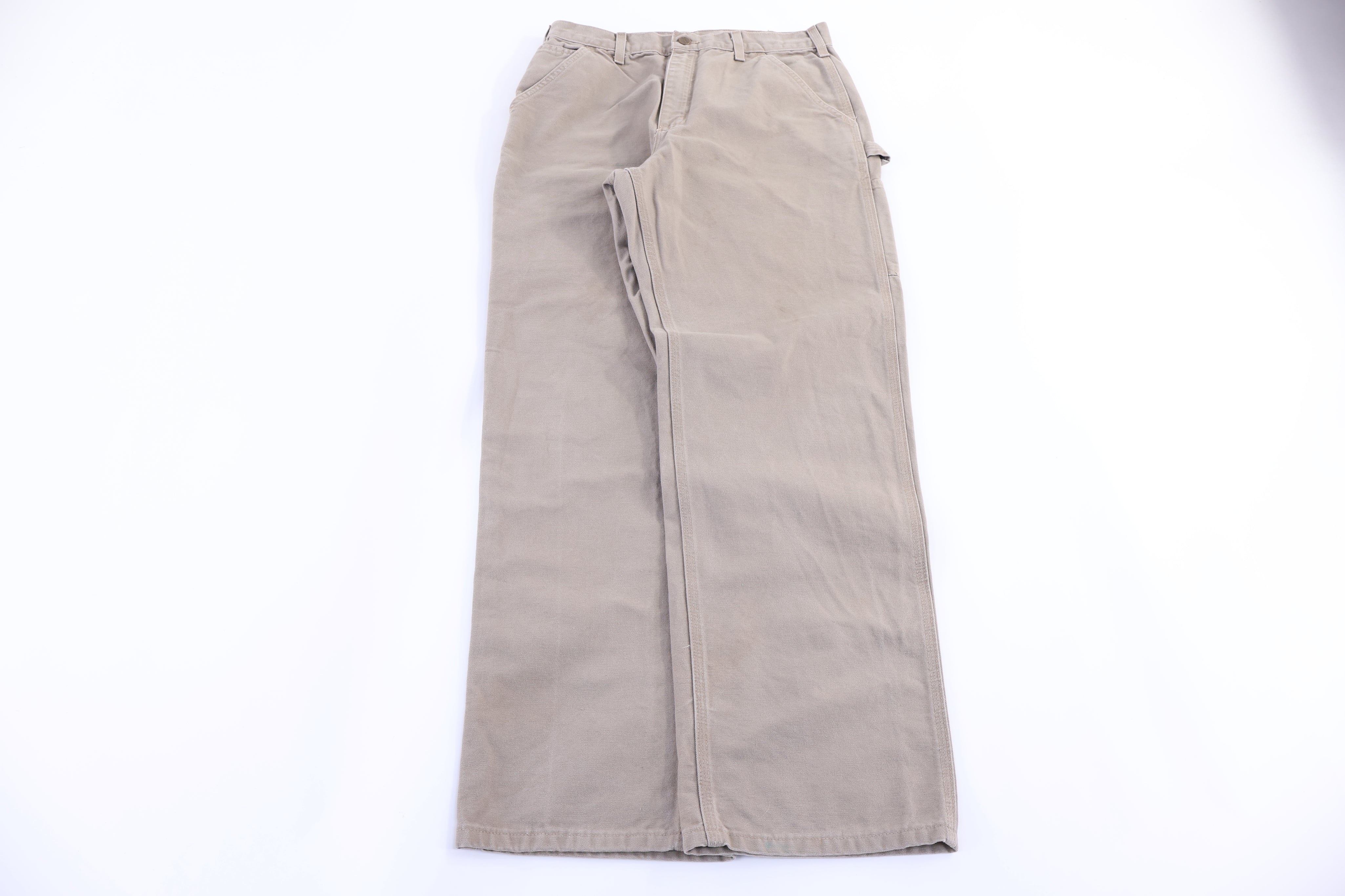Carhartt Logo Patch Gray Pants