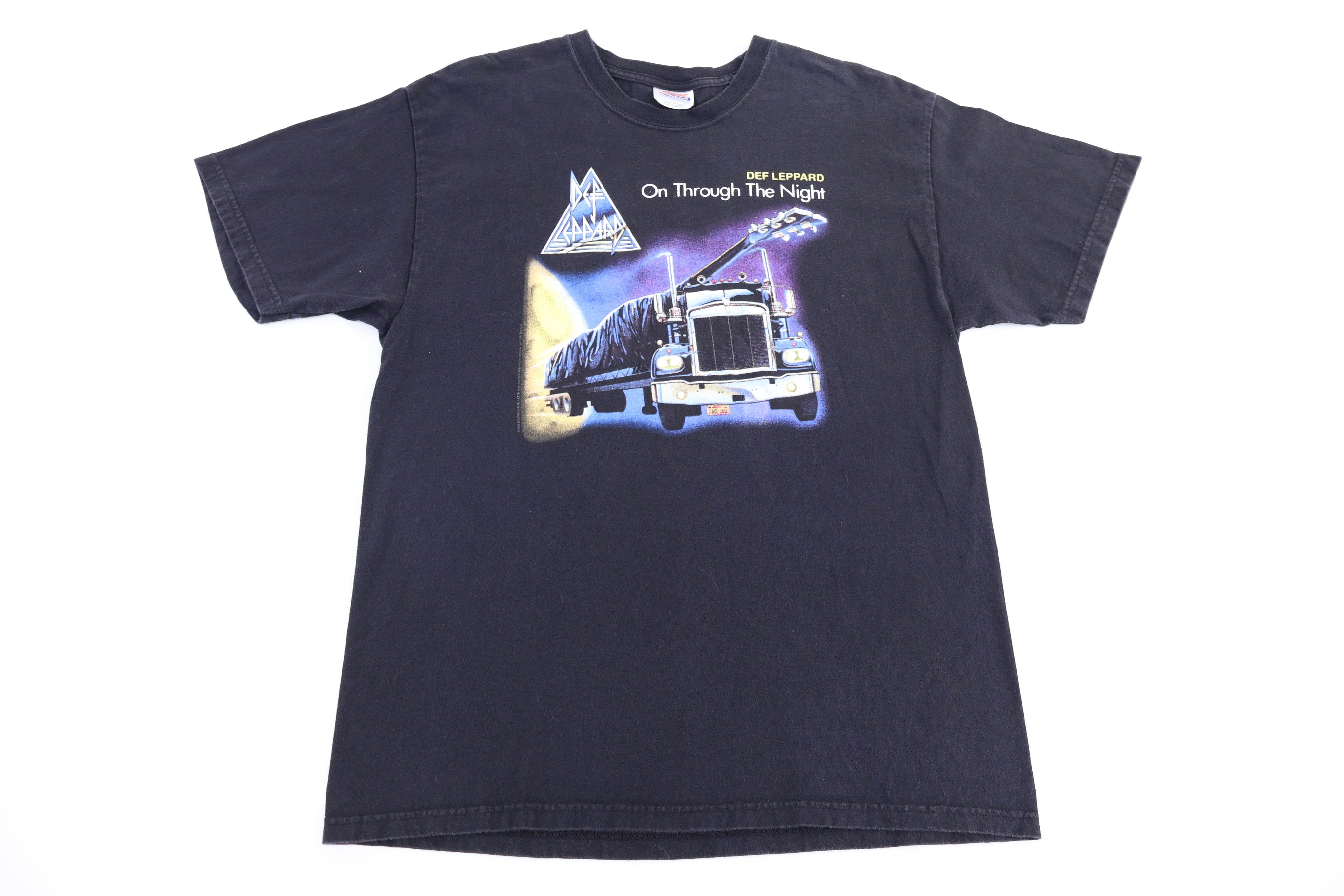 Vintage Def Leppard On Through The Night T-shirt