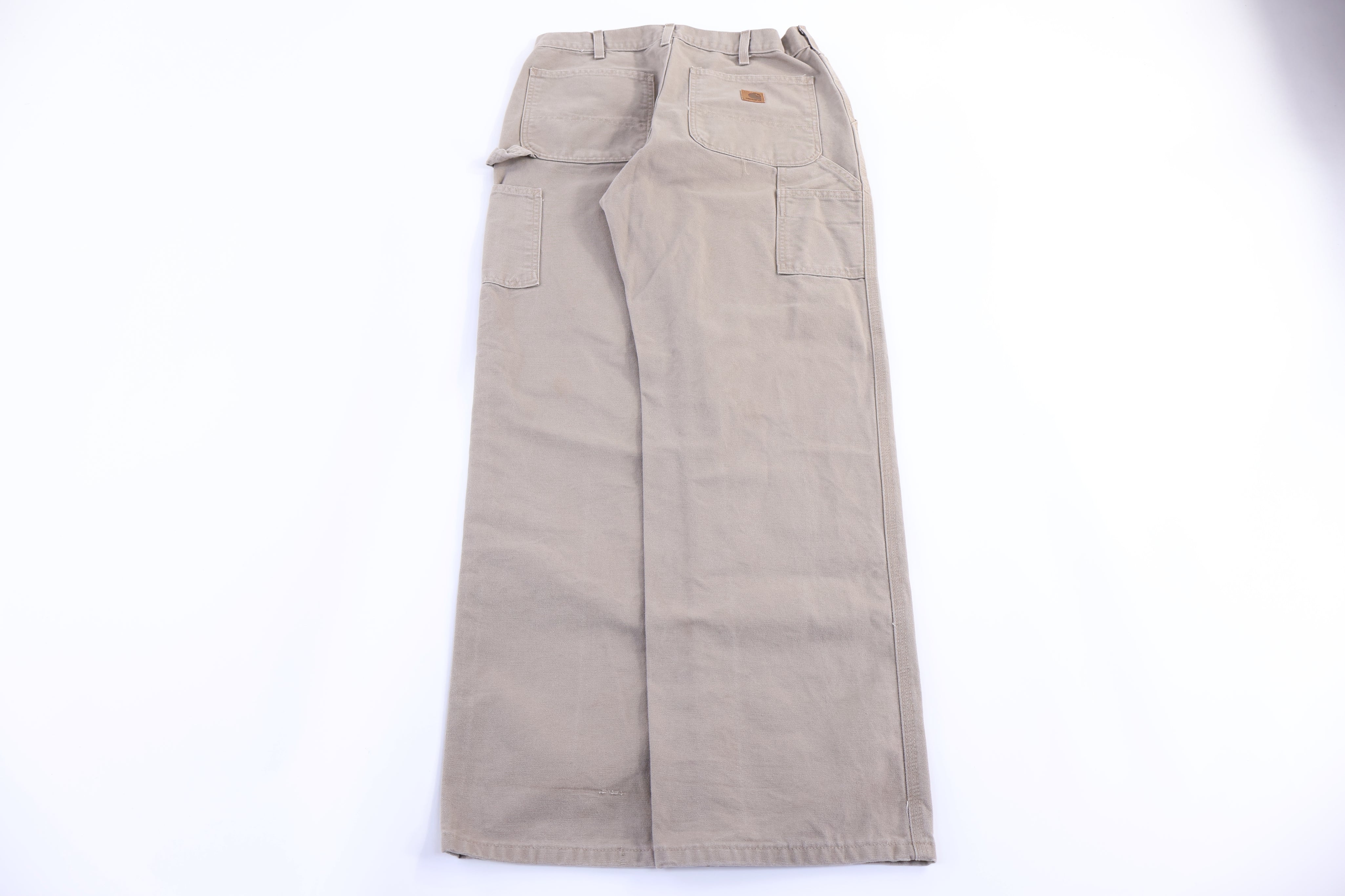 Carhartt Logo Patch Gray Pants