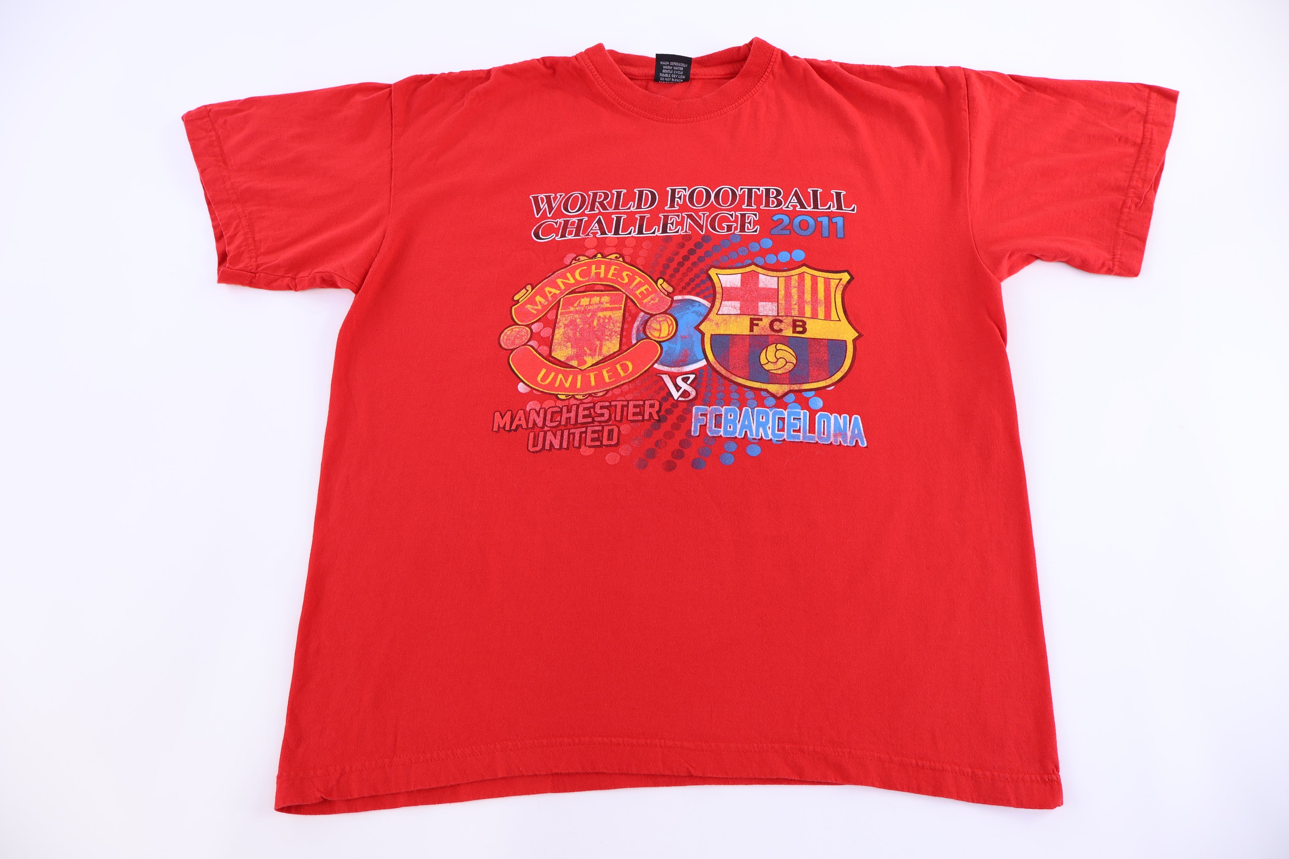 2011 Manchester United Fc Barcelona T-shirt