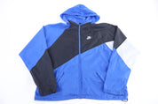 90's Nike Embroidered Logo Multicolor Full Zip Windbreaker