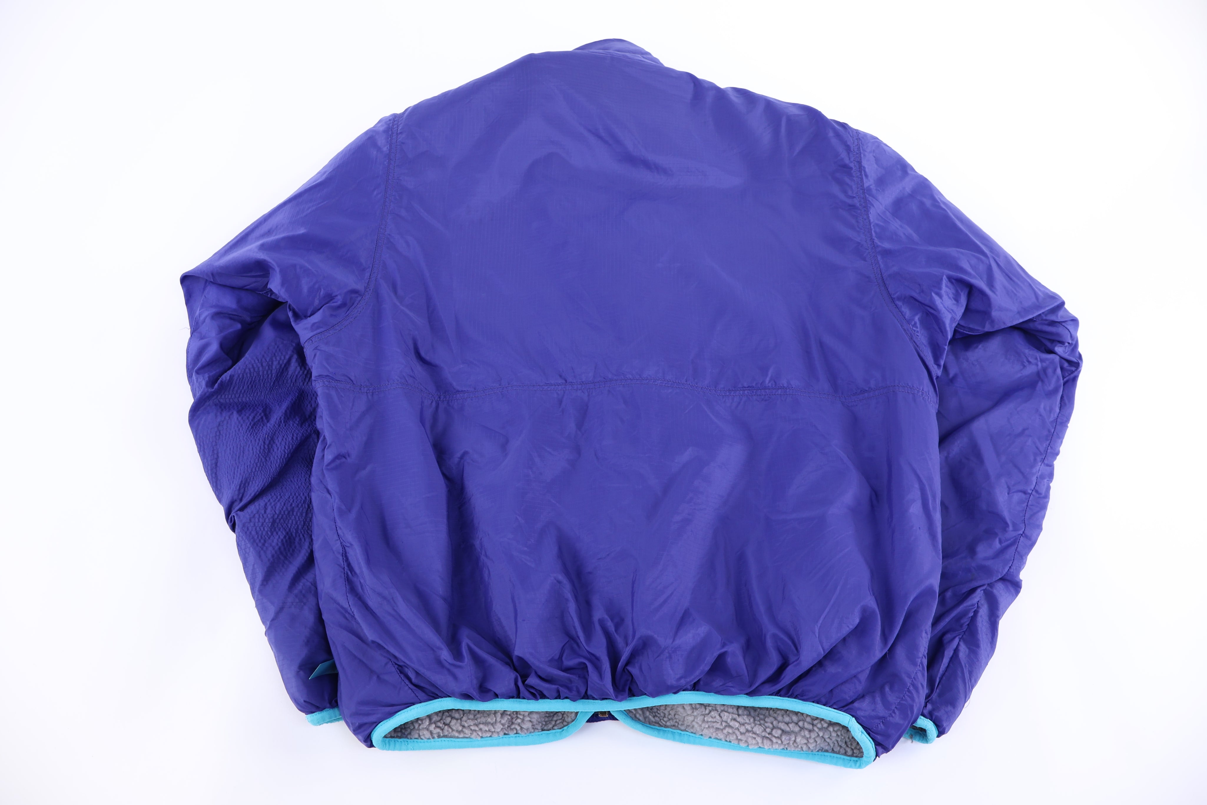 90’s Patagonia Logo Patch Reversible Full Zip Jacket
