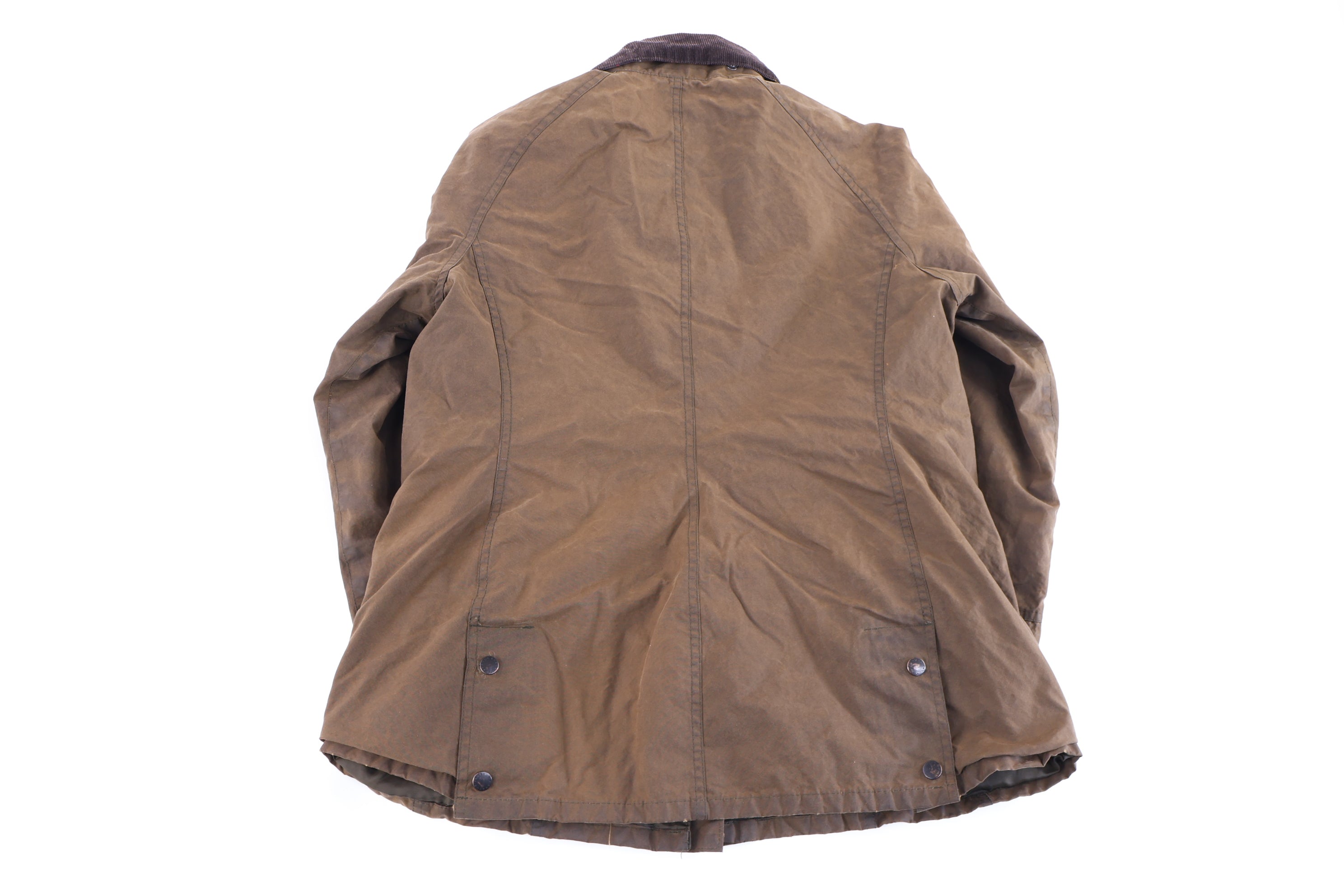 Women's Barbour Brown Waxed Full Zip Jacket