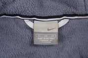 Vintage Nike Embroidered Logo Grey & Black Full Zip Jacket