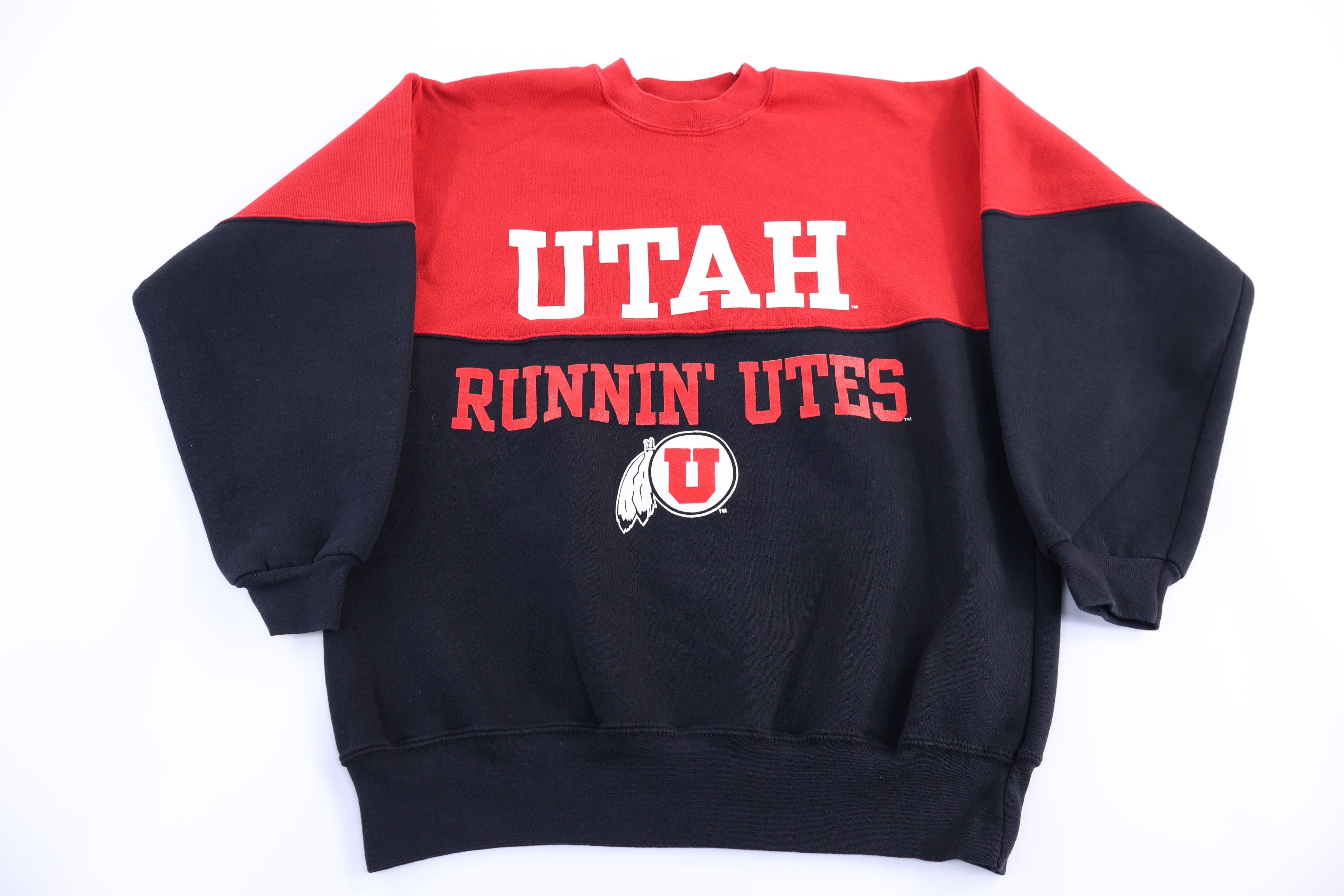 90's University of Utah Running Utes Sweatshirt