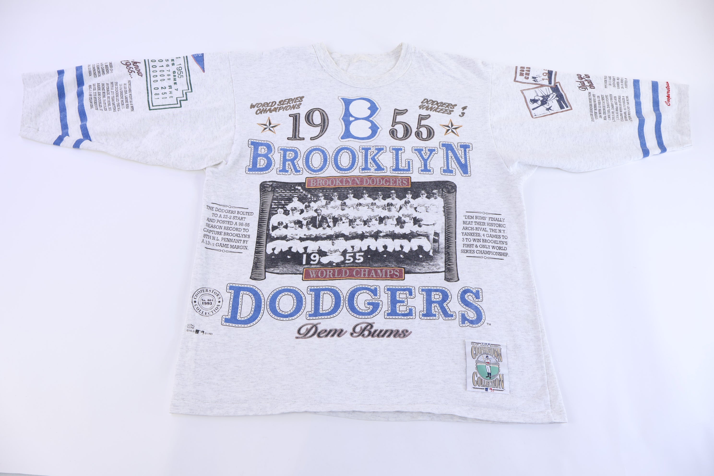 1993 Brooklyn Dodgers Baseball T-shirt