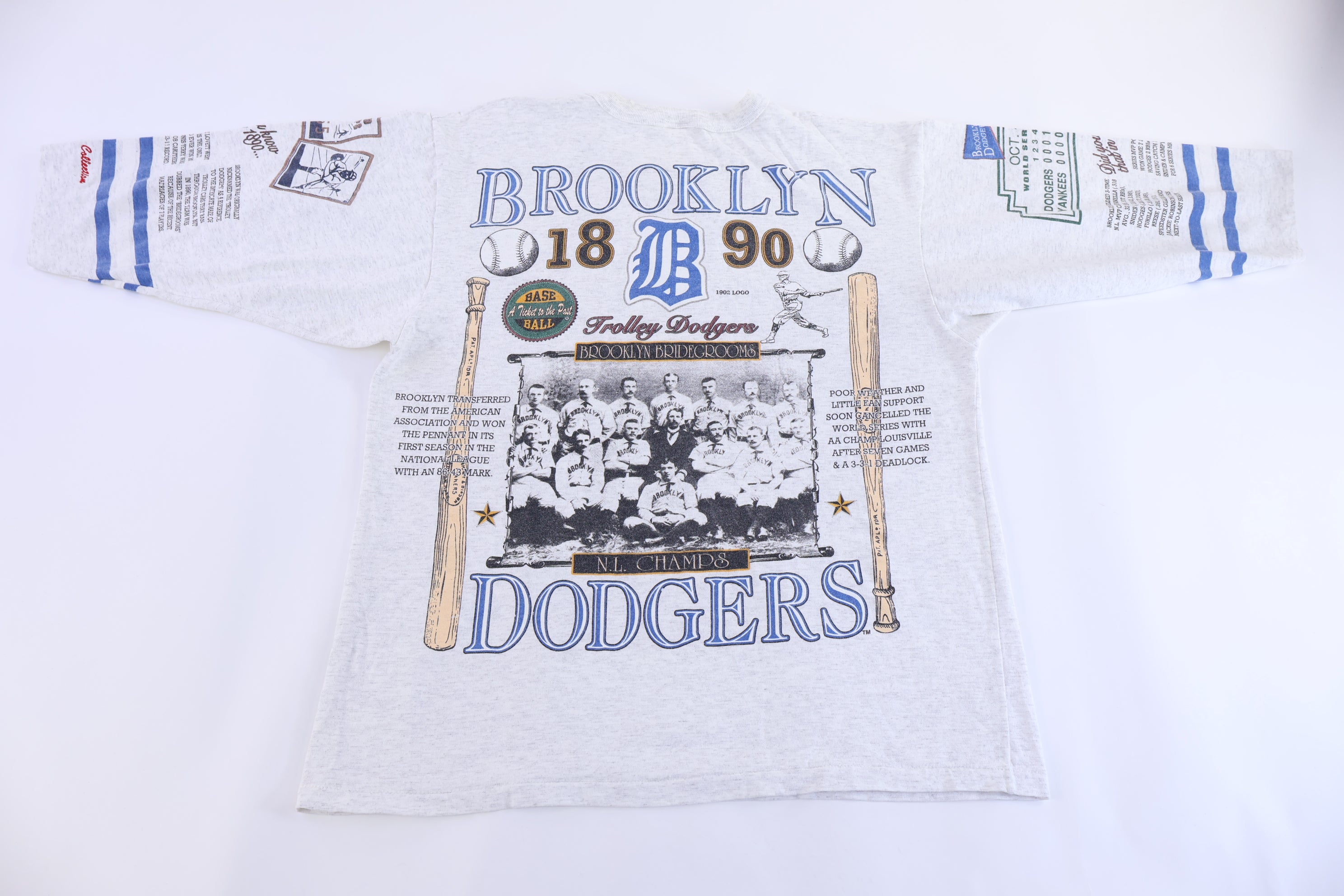 1993 Brooklyn Dodgers Baseball T-shirt