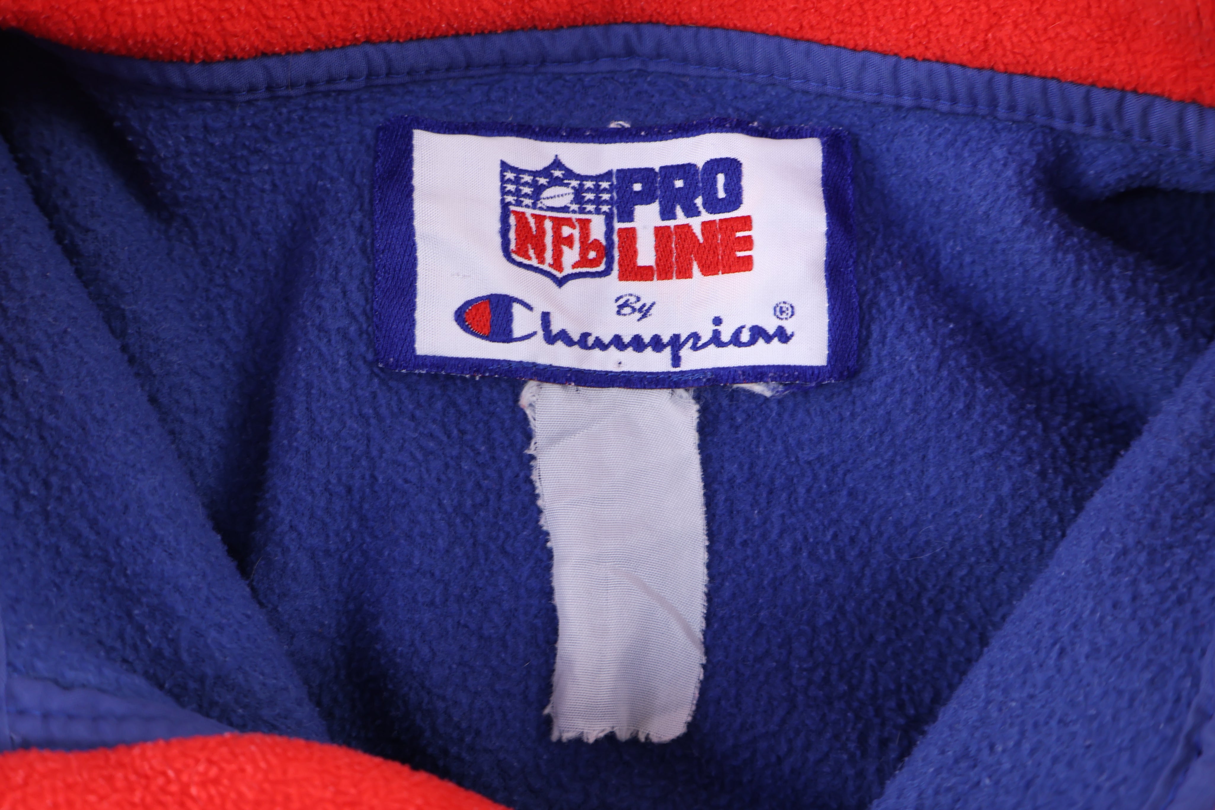 Vintage New England Patriots Quarter Zip Pullover