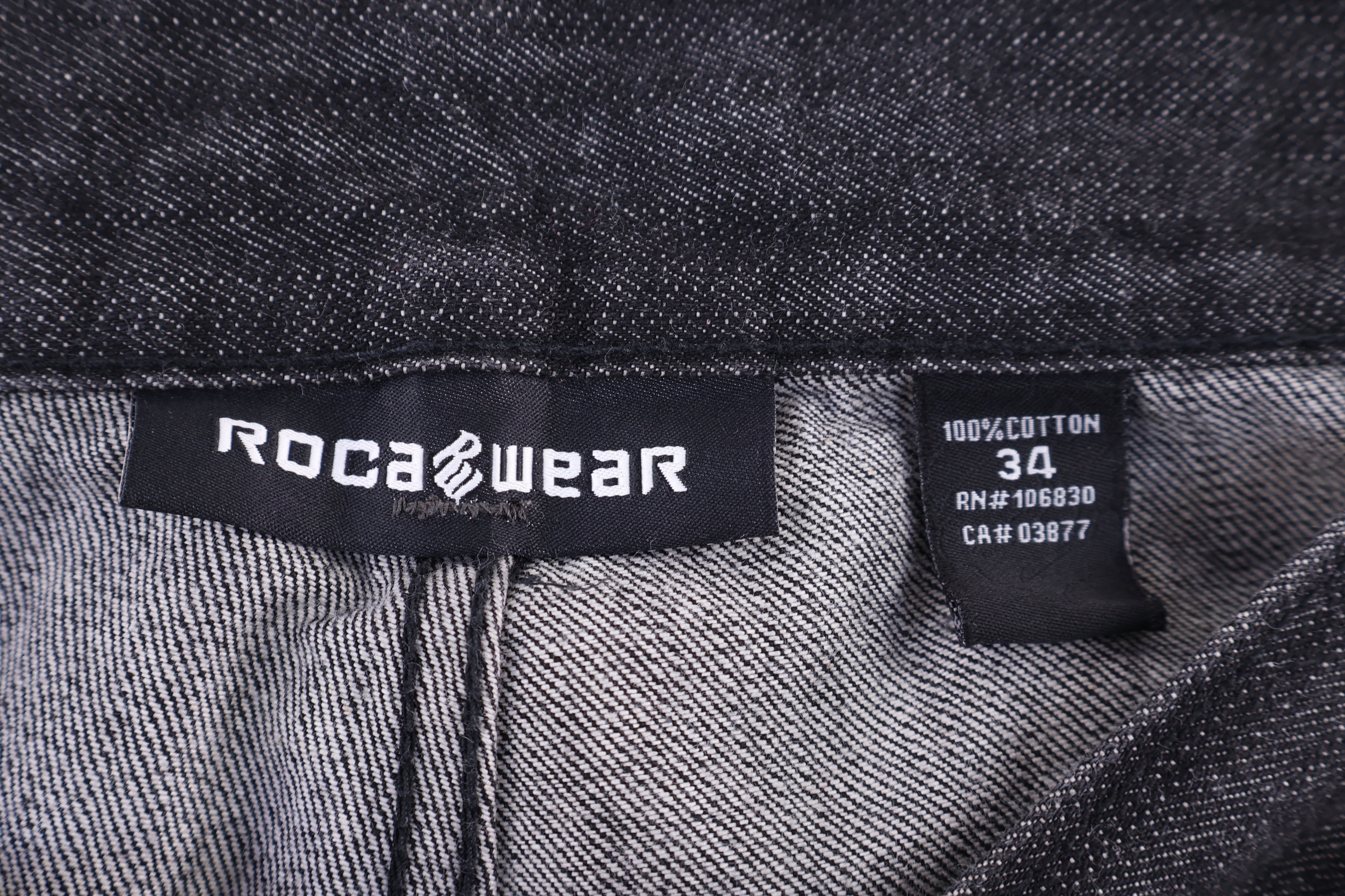 Y2K Rocawear Black Denim Shorts