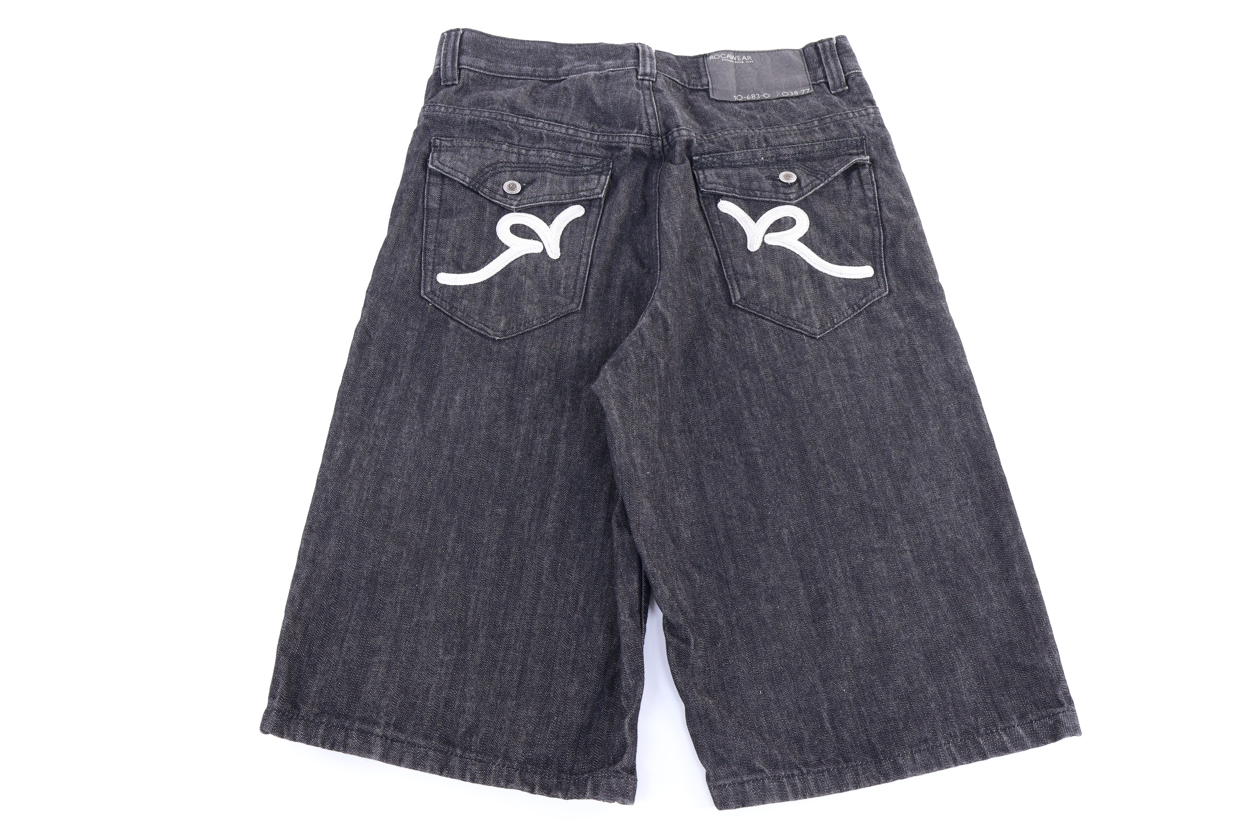 Y2K Rocawear Black Denim Shorts