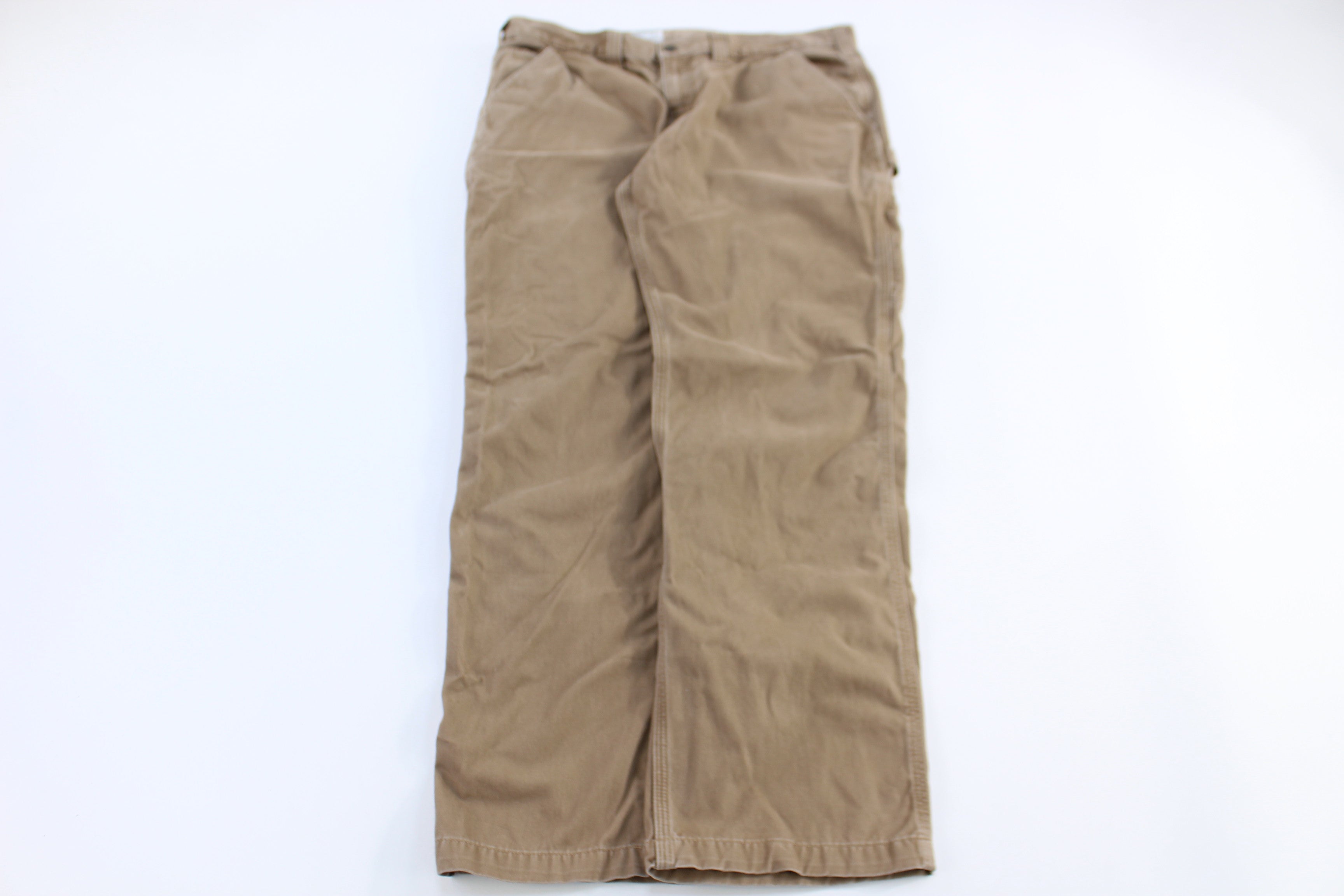 Carhartt Logo Patch Tan Pants