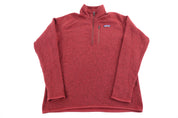 Patagonia Logo Patch Red Better Sweater