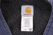 Carhartt Logo Patch Blue Full Zip Vest
