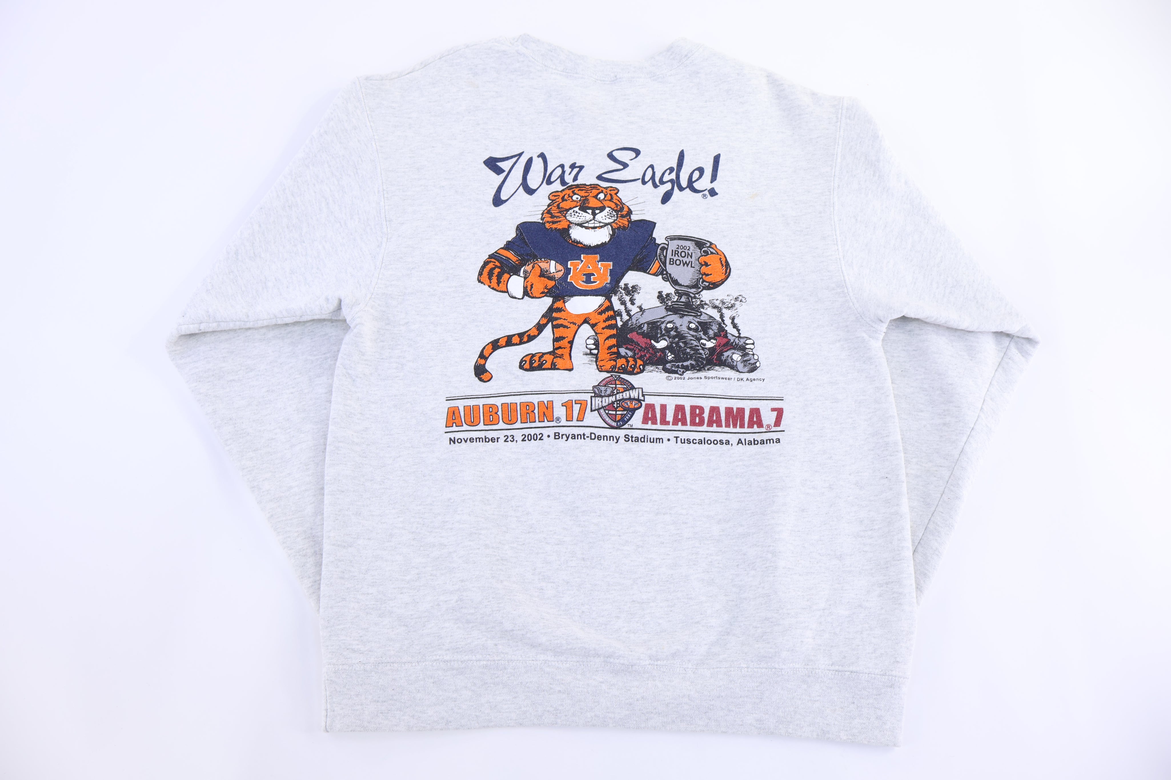 2002 Iron Bowl Alabama Vs Auburn Sweatshirt