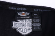 Harley Davidson Motorcycles Embroidered LS T-shirt
