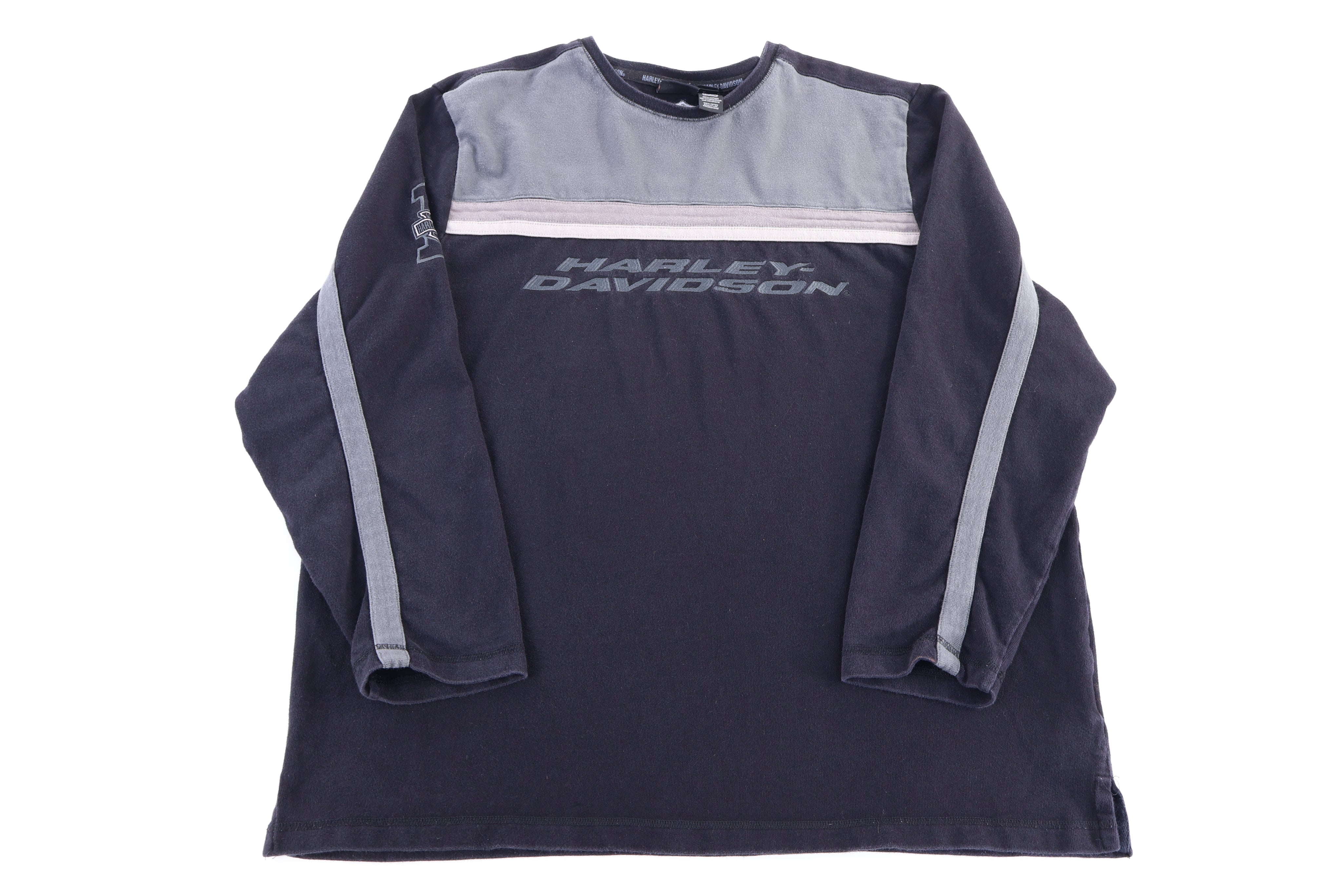 Harley Davidson Motorcycles Embroidered LS T-shirt